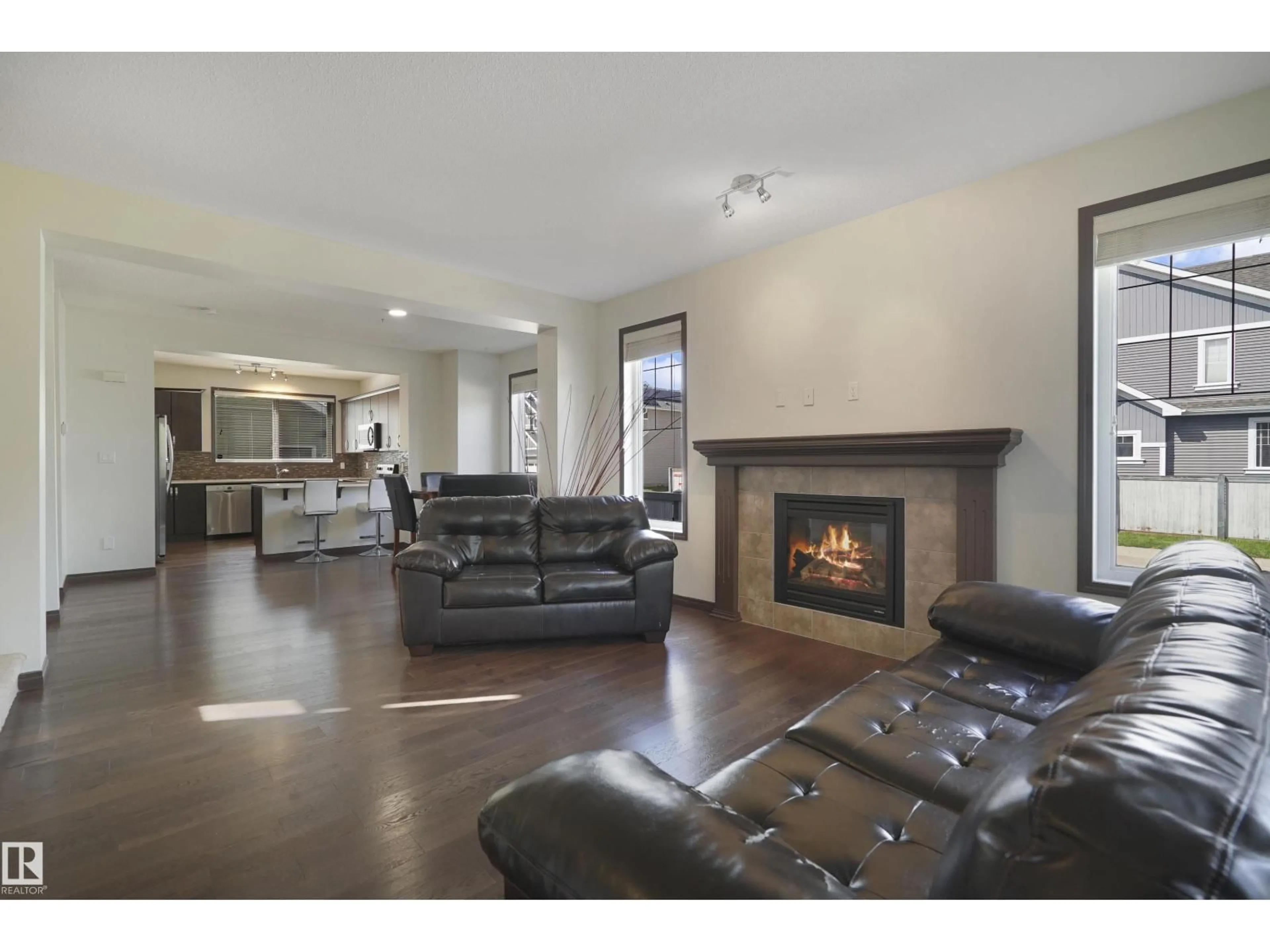 Living room with furniture, unknown for 2044 74 ST, Edmonton Alberta T6X0V7