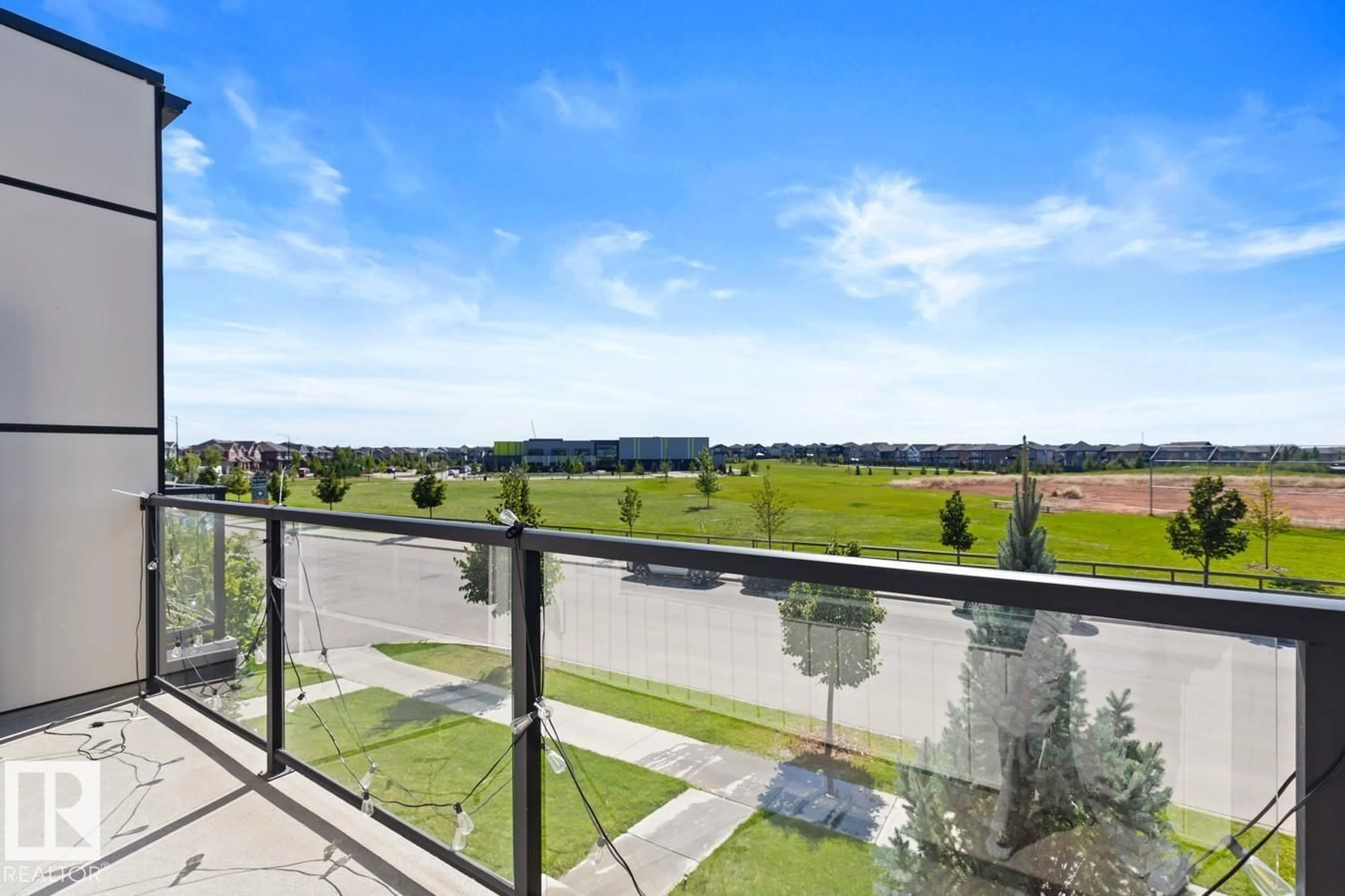 Balcony in the apartment, water/lake/river/ocean view for 1115 KESWICK DR, Edmonton Alberta T6W4B6