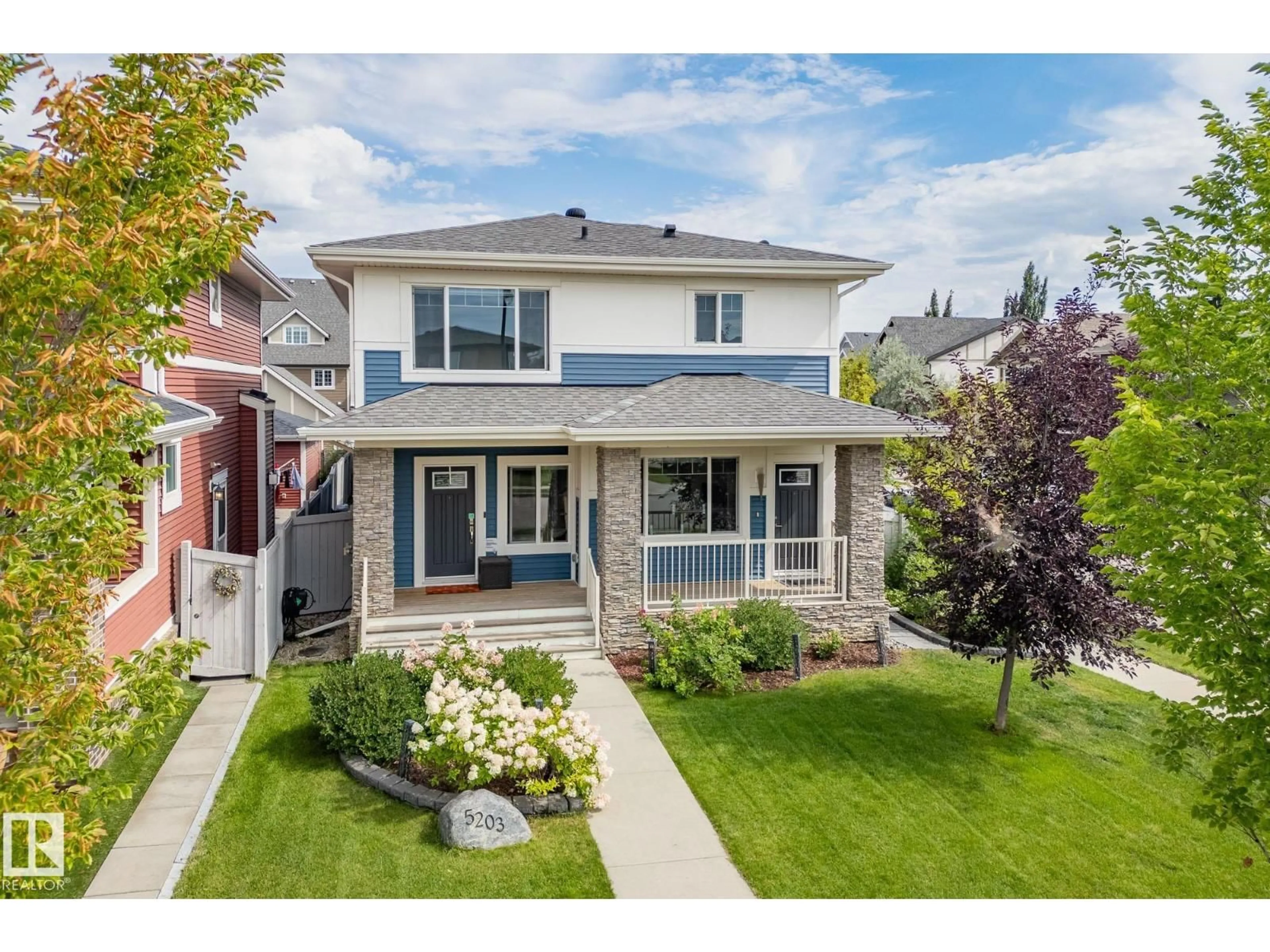 Home with brick exterior material, street for 5203 ADMIRAL WALTER HOSE ST, Edmonton Alberta T5E6T5