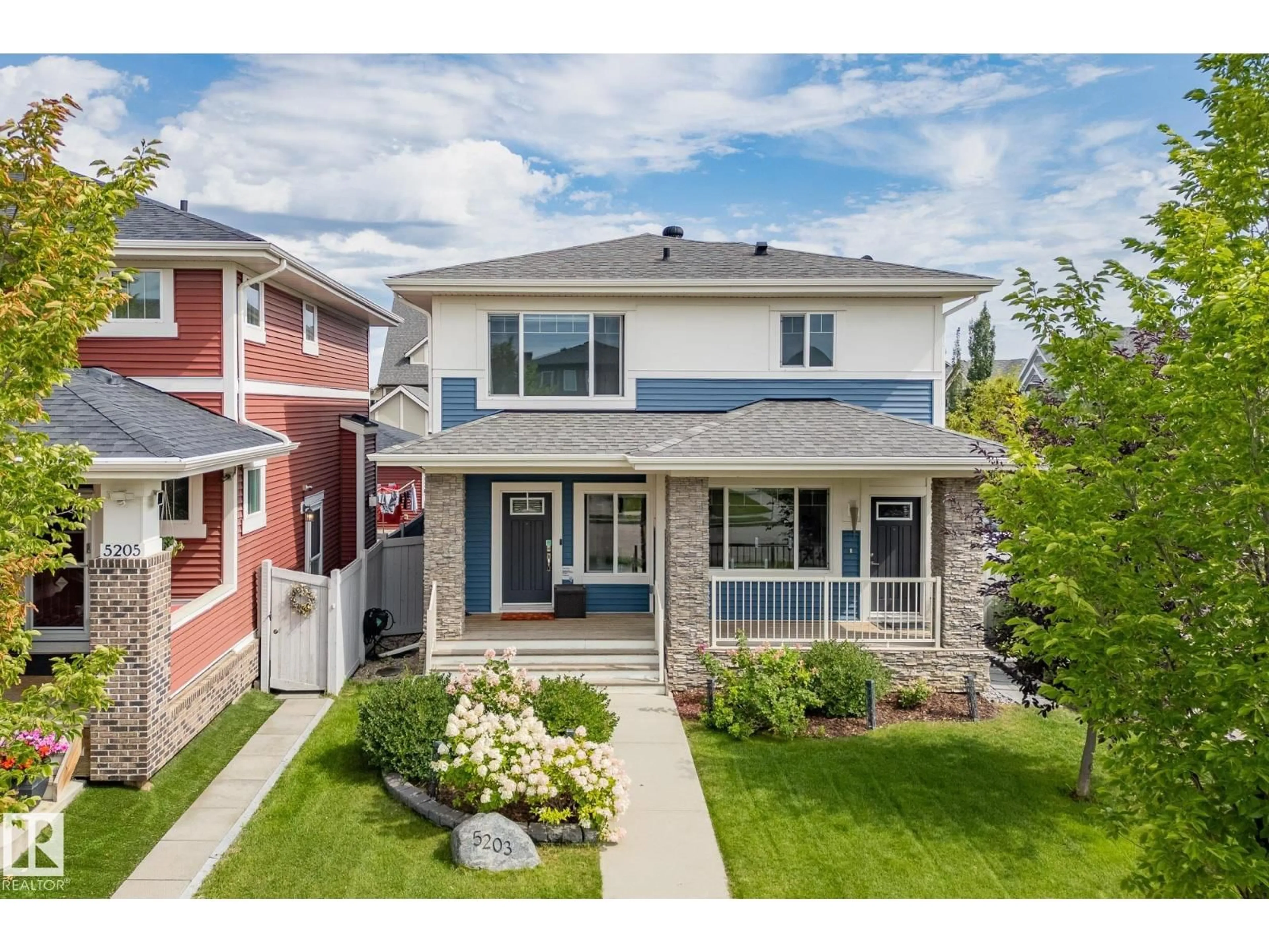 Home with brick exterior material, street for 5203 ADMIRAL WALTER HOSE ST, Edmonton Alberta T5E6T5