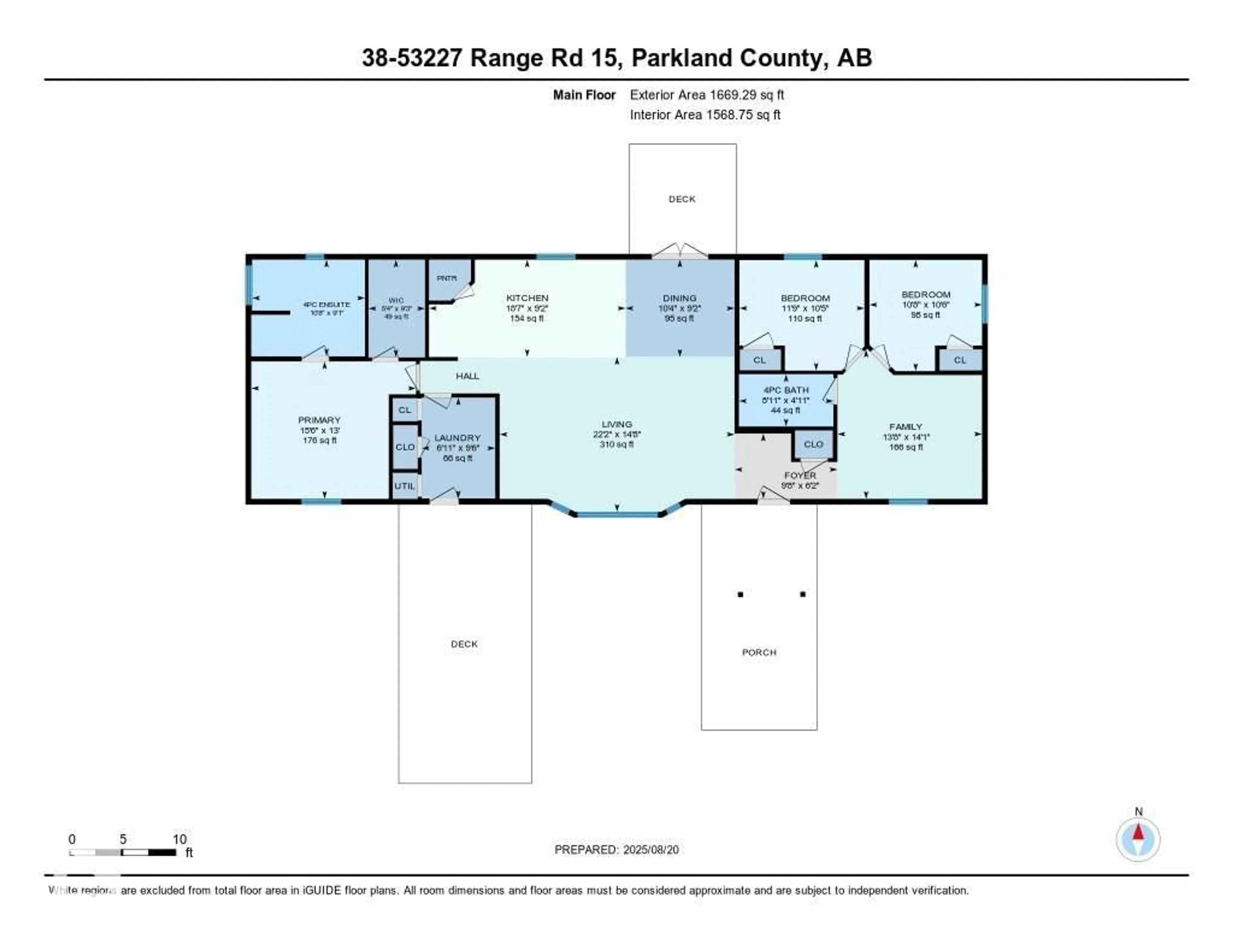 Floor plan for 38 53227 RGE ROAD 15, Rural Parkland County Alberta T7Y0C3