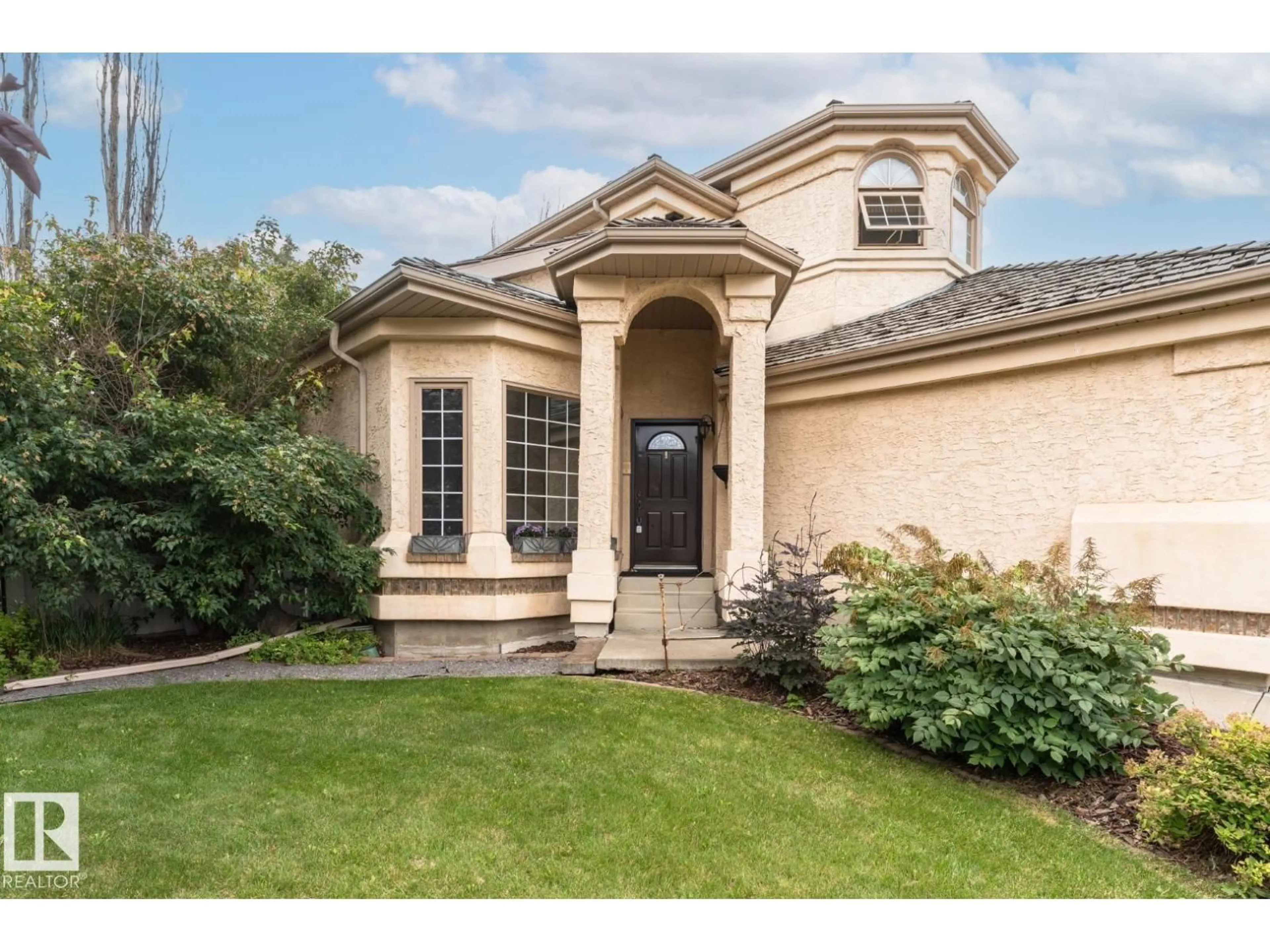 Home with brick exterior material, street for 160 CARLSON CL, Edmonton Alberta T6R2J7