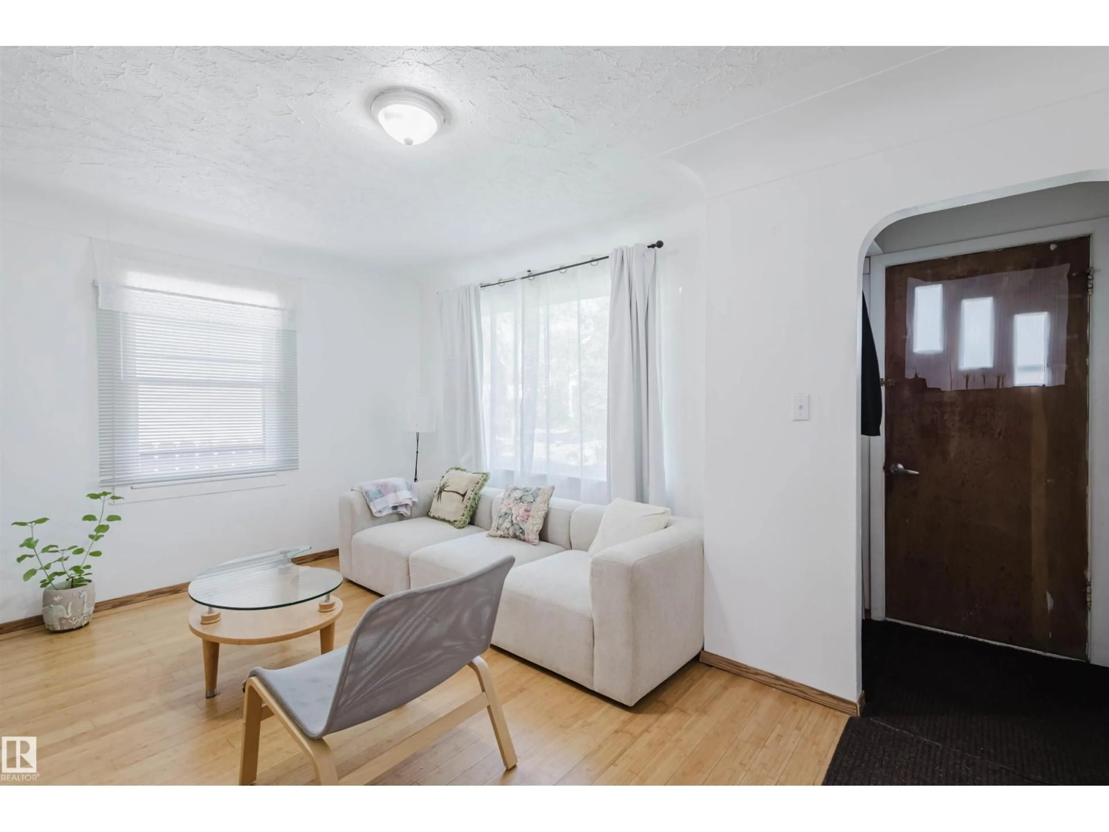 Living room with furniture, unknown for 10438 155 ST, Edmonton Alberta T5P2M3