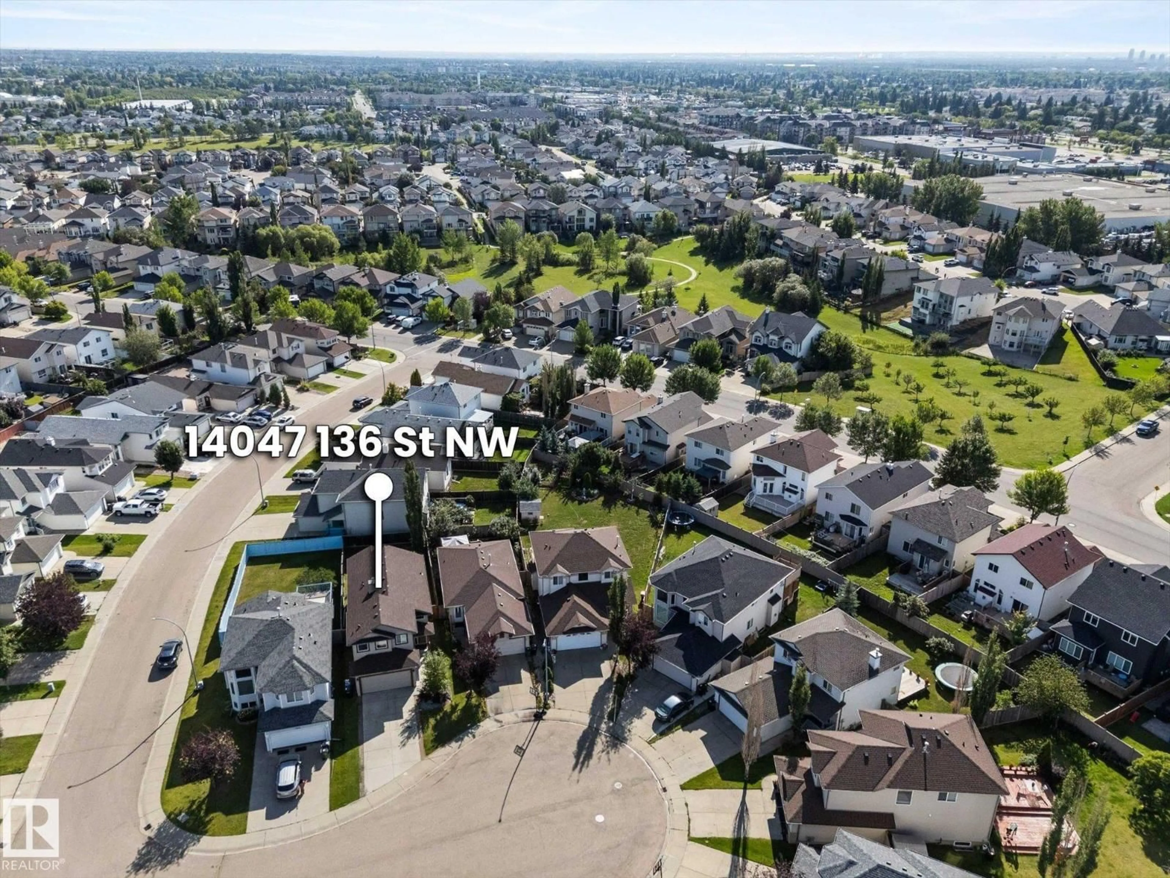 A pic from outside/outdoor area/front of a property/back of a property/a pic from drone, unknown for NW - 14047 136 ST, Edmonton Alberta T6V1W8