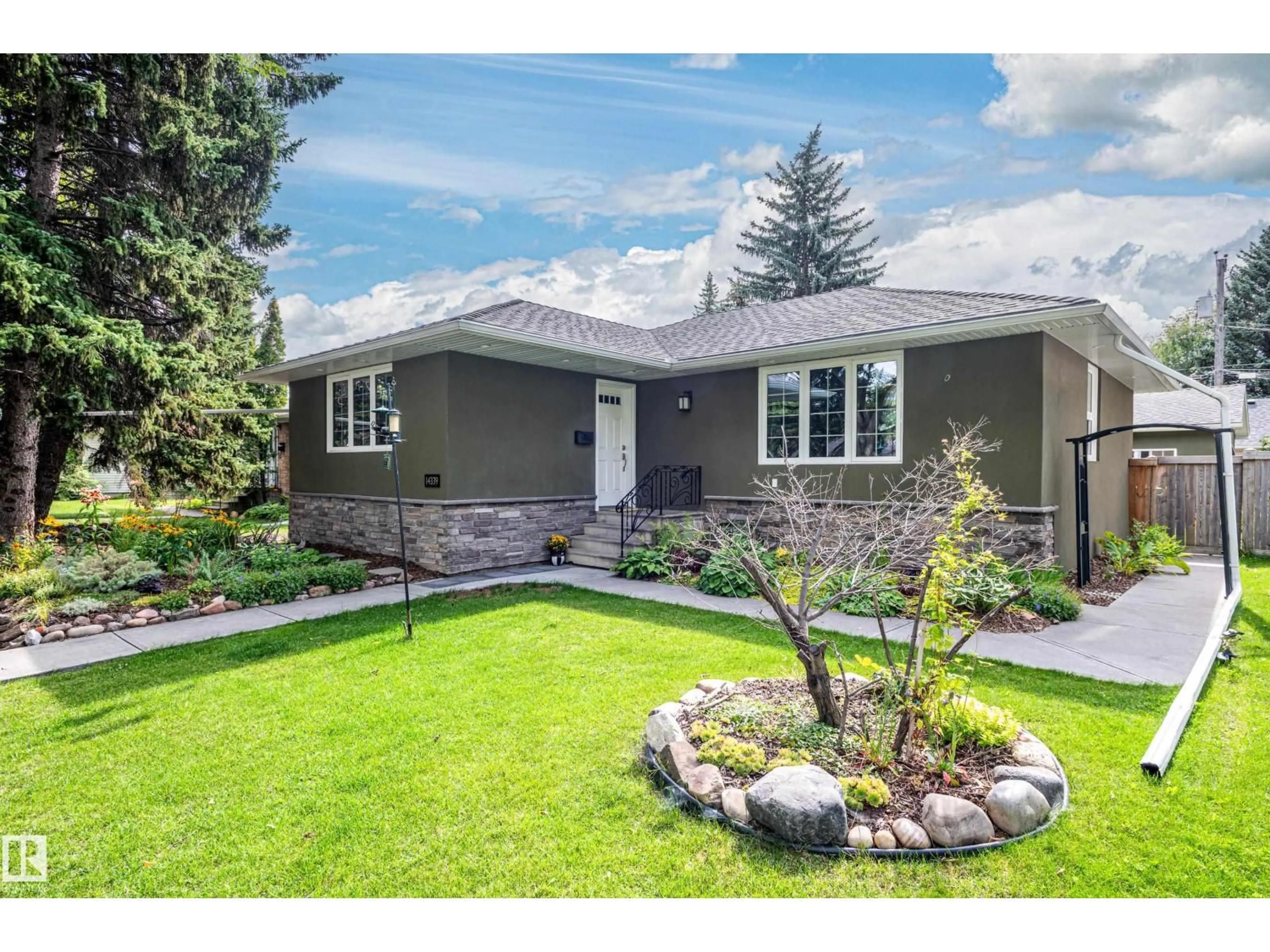 Home with brick exterior material, street for 14339 92A AV AV, Edmonton Alberta T5R5E3