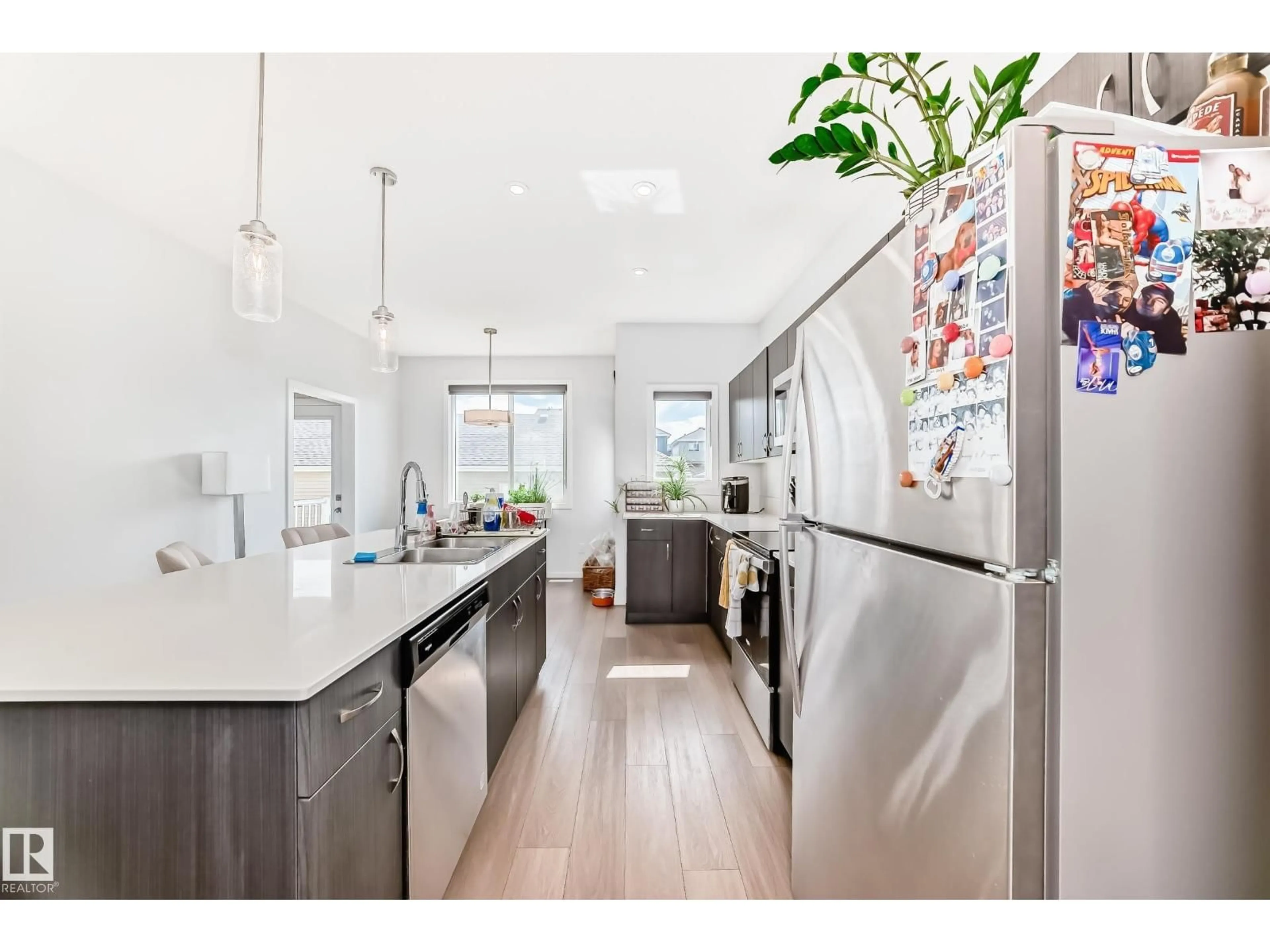 Open concept kitchen, unknown for 5309 22 AV, Edmonton Alberta T6X0H6