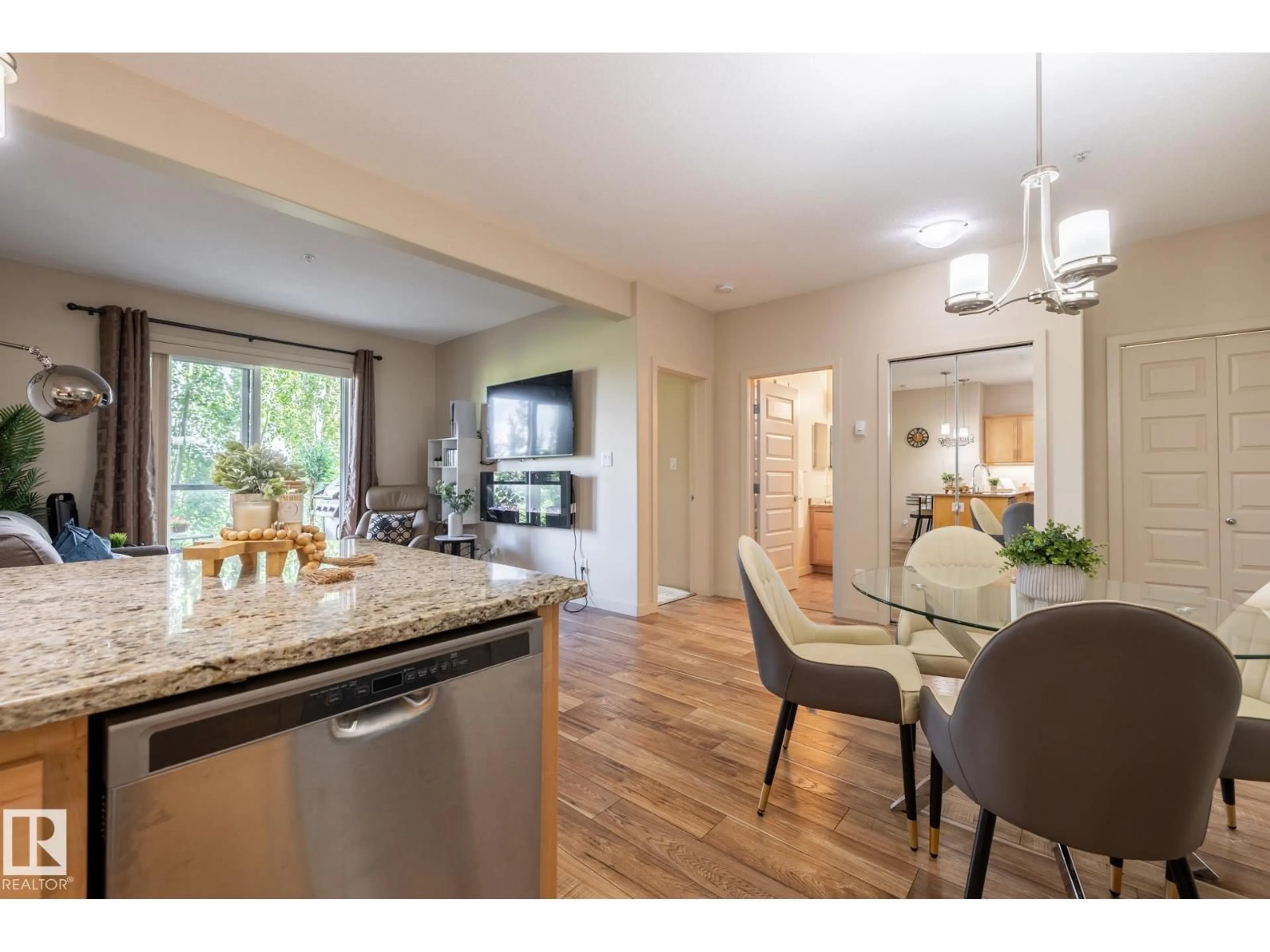 Open concept kitchen, unknown for 214 - 304 AMBLESIDE LINK LI, Edmonton Alberta T6W0V2