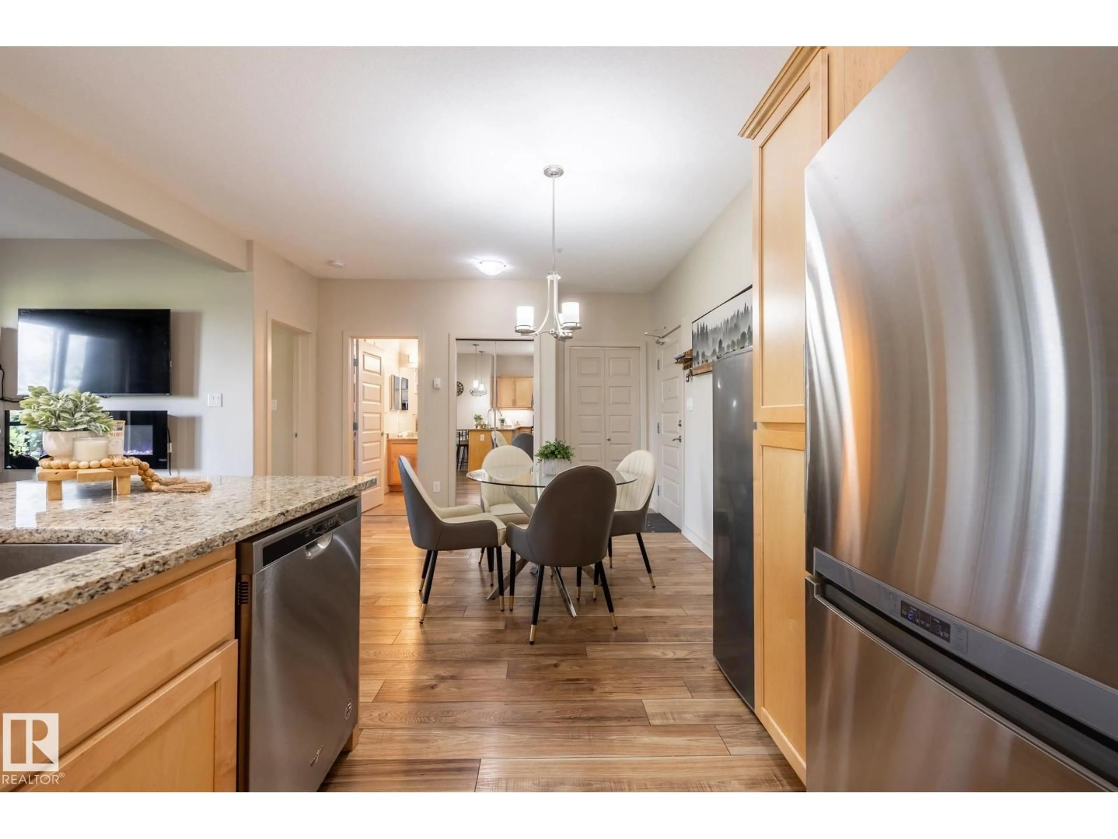 Open concept kitchen, unknown for 214 - 304 AMBLESIDE LINK LI, Edmonton Alberta T6W0V2