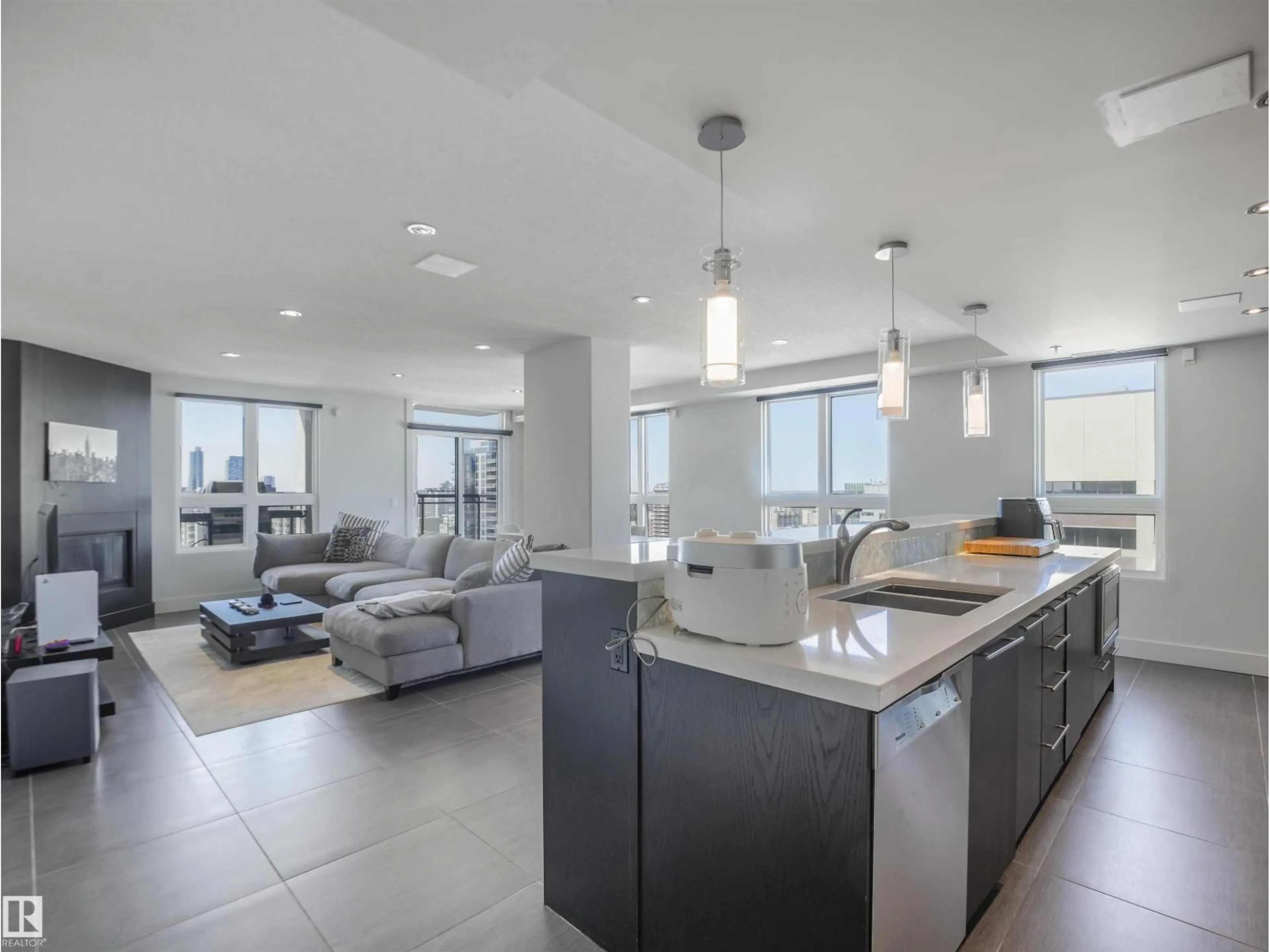 Open concept kitchen, unknown for #SP04 - 9939 109 ST NW, Edmonton Alberta T5K1H6
