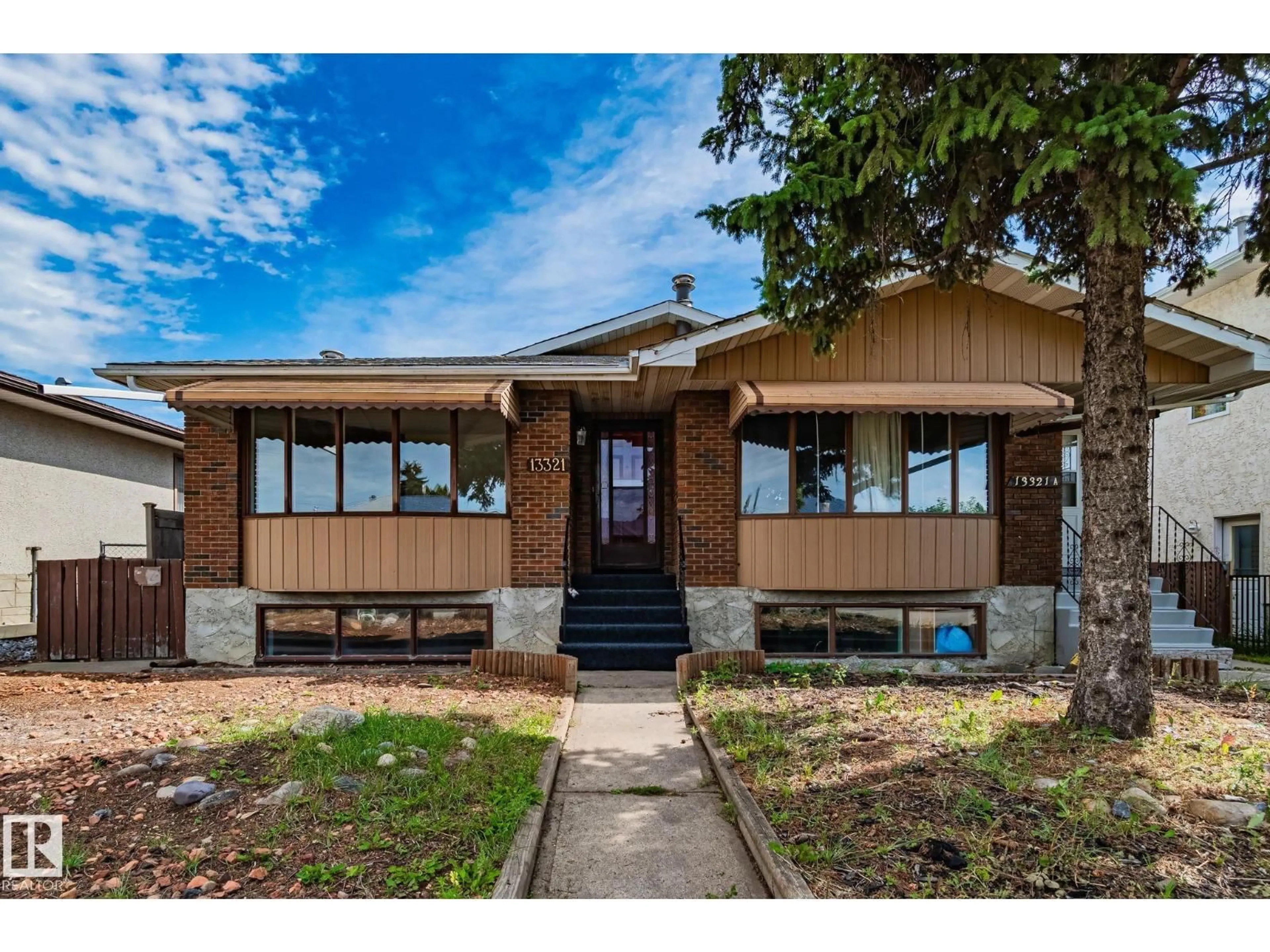 Home with brick exterior material, street for NW - 13321 119 ST, Edmonton Alberta T5E5M6