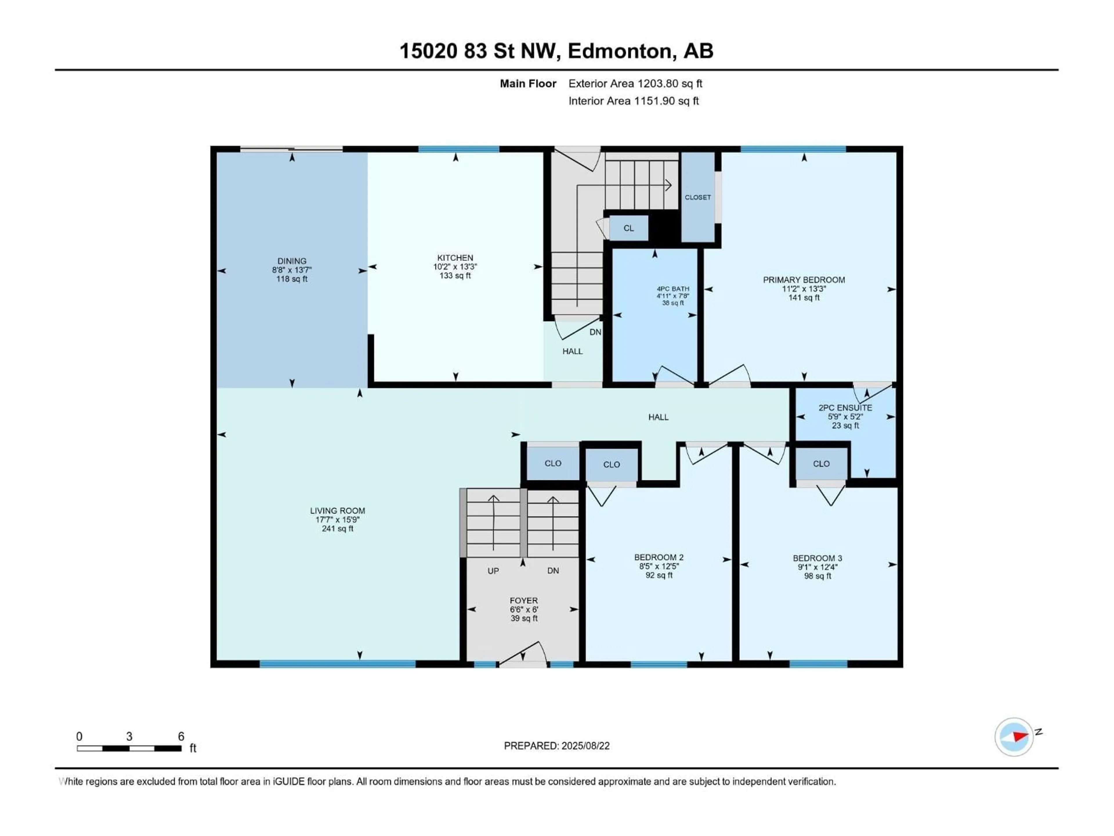 Floor plan for NW - 15020 83 ST, Edmonton Alberta T5E5X2