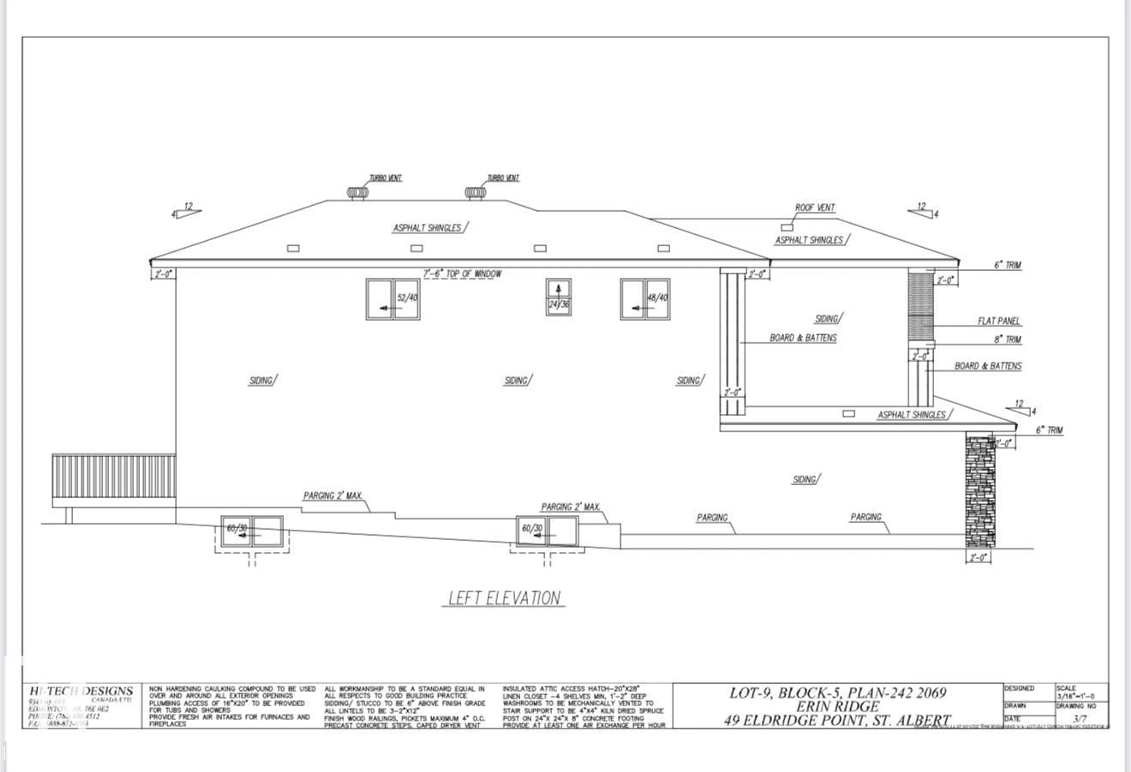 Floor plan for 49 ELDRIDGE POINT, St. Albert Alberta T8T1R8