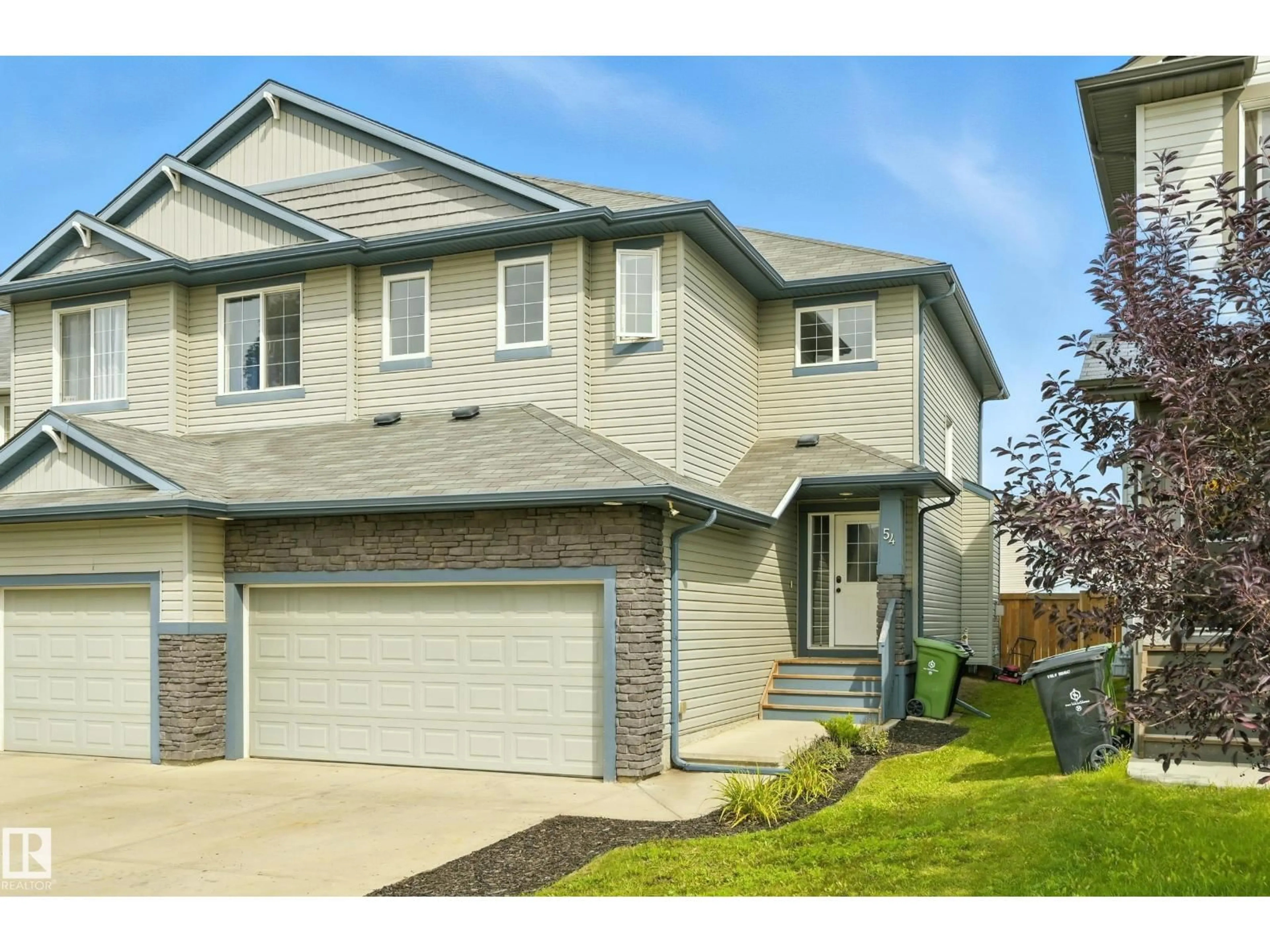 Home with brick exterior material, street for 54 WOODBRIDGE LI, Fort Saskatchewan Alberta T8L0H8