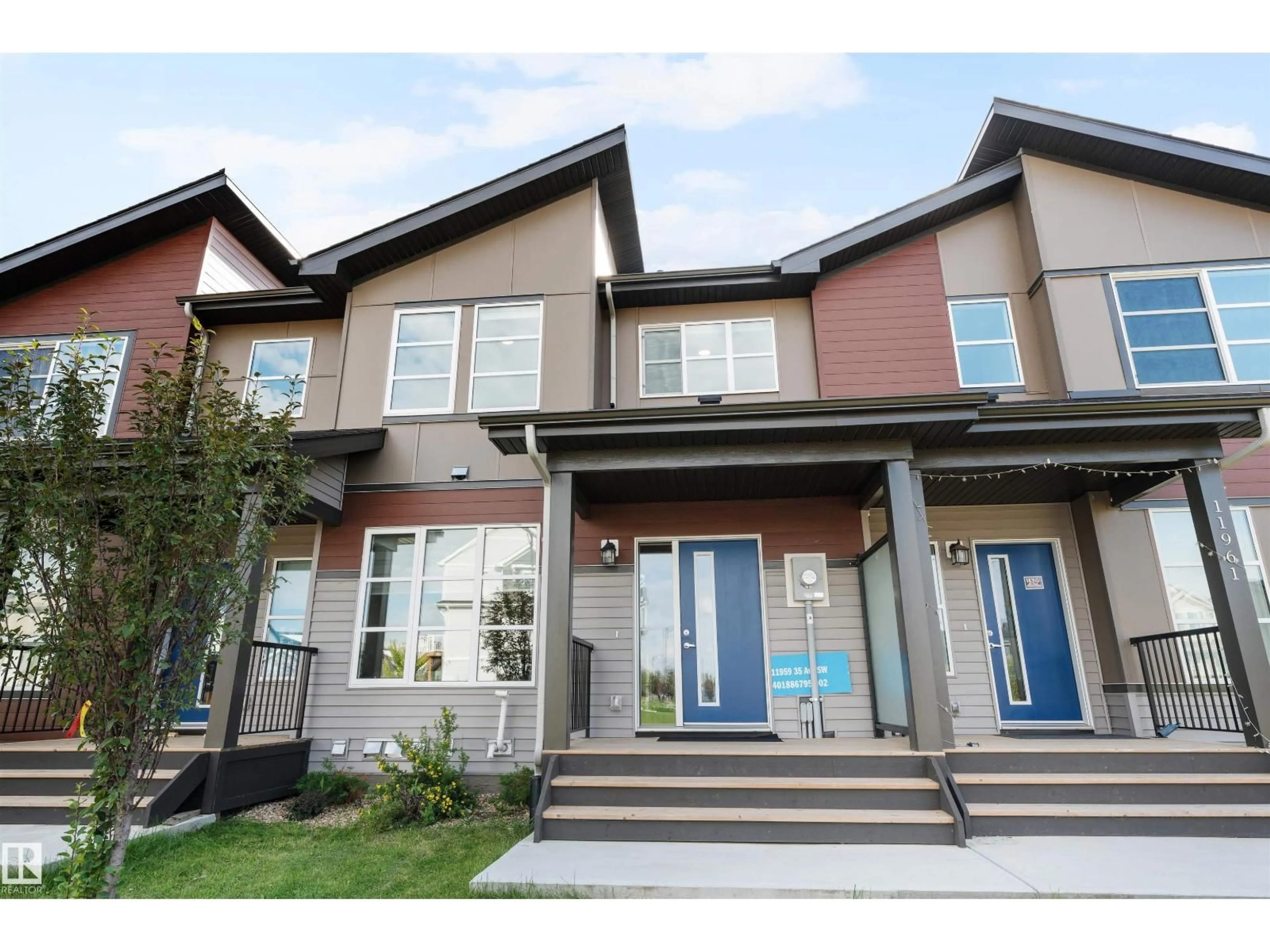 Home with brick exterior material, street for SW - 11959 35 AV, Edmonton Alberta T6W4V3
