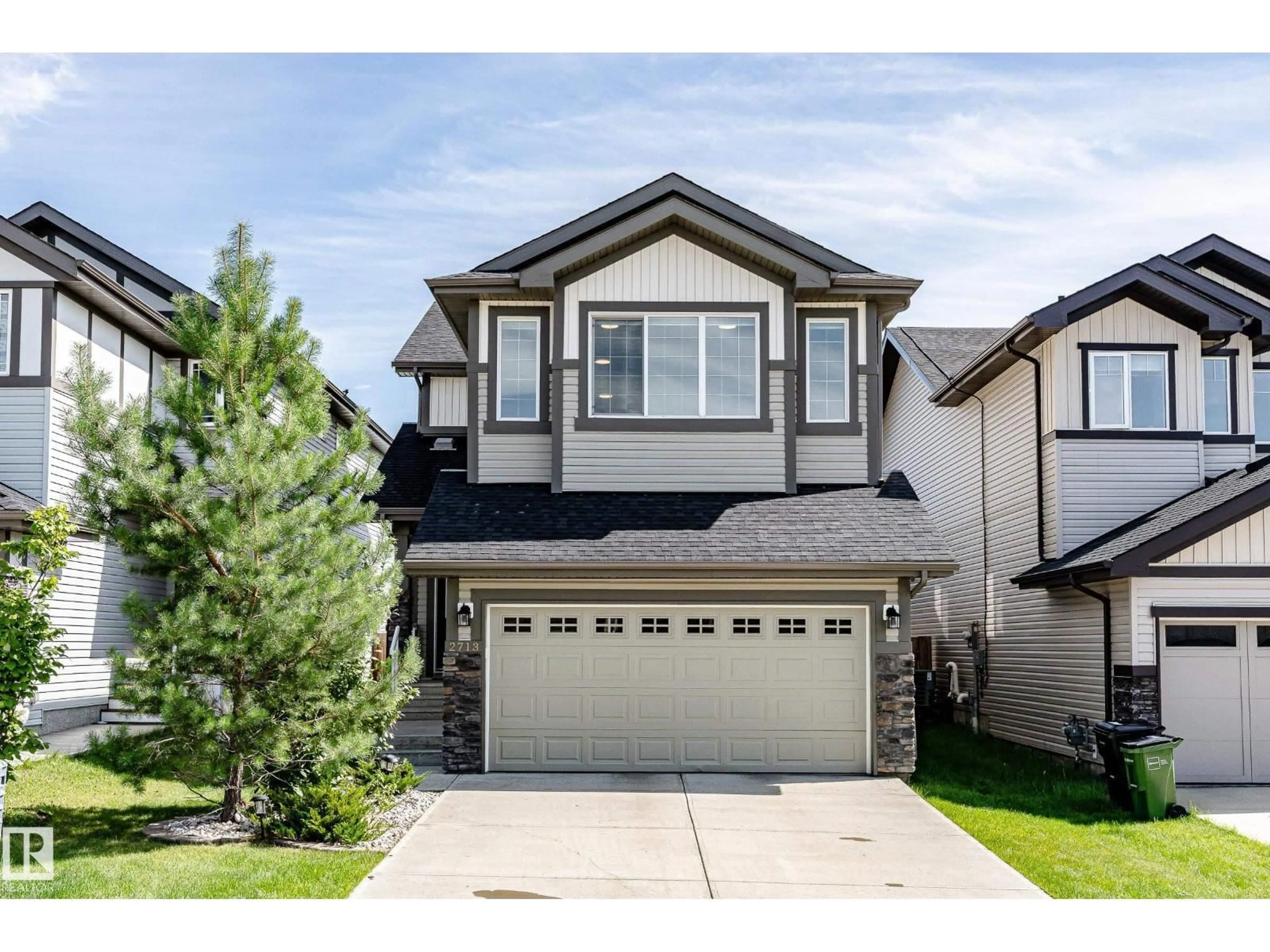 Home with vinyl exterior material, street for 2713 ANTON PLACE, Edmonton Alberta T6W3T6