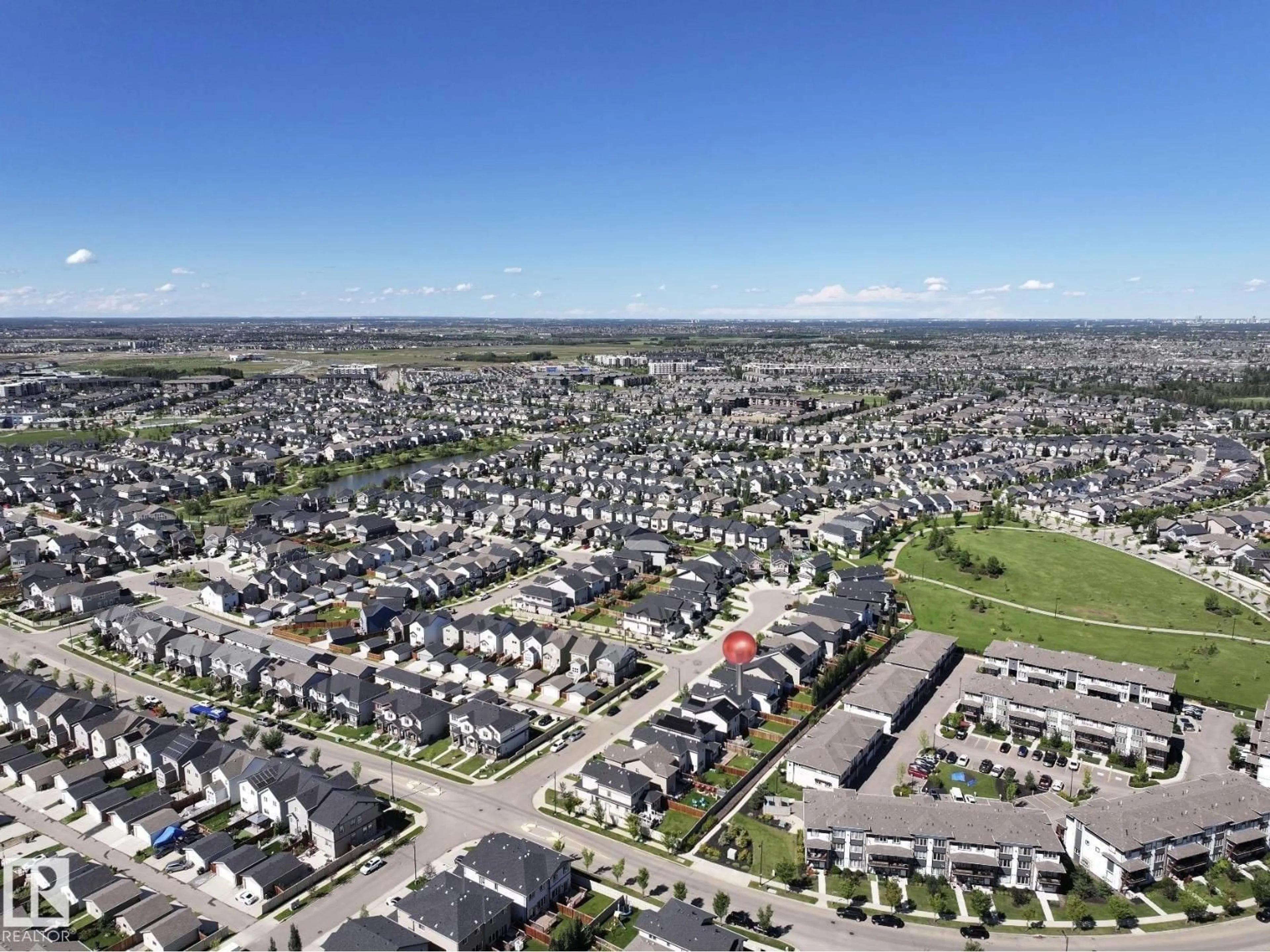 A pic from outside/outdoor area/front of a property/back of a property/a pic from drone, street for 2713 ANTON PLACE, Edmonton Alberta T6W3T6