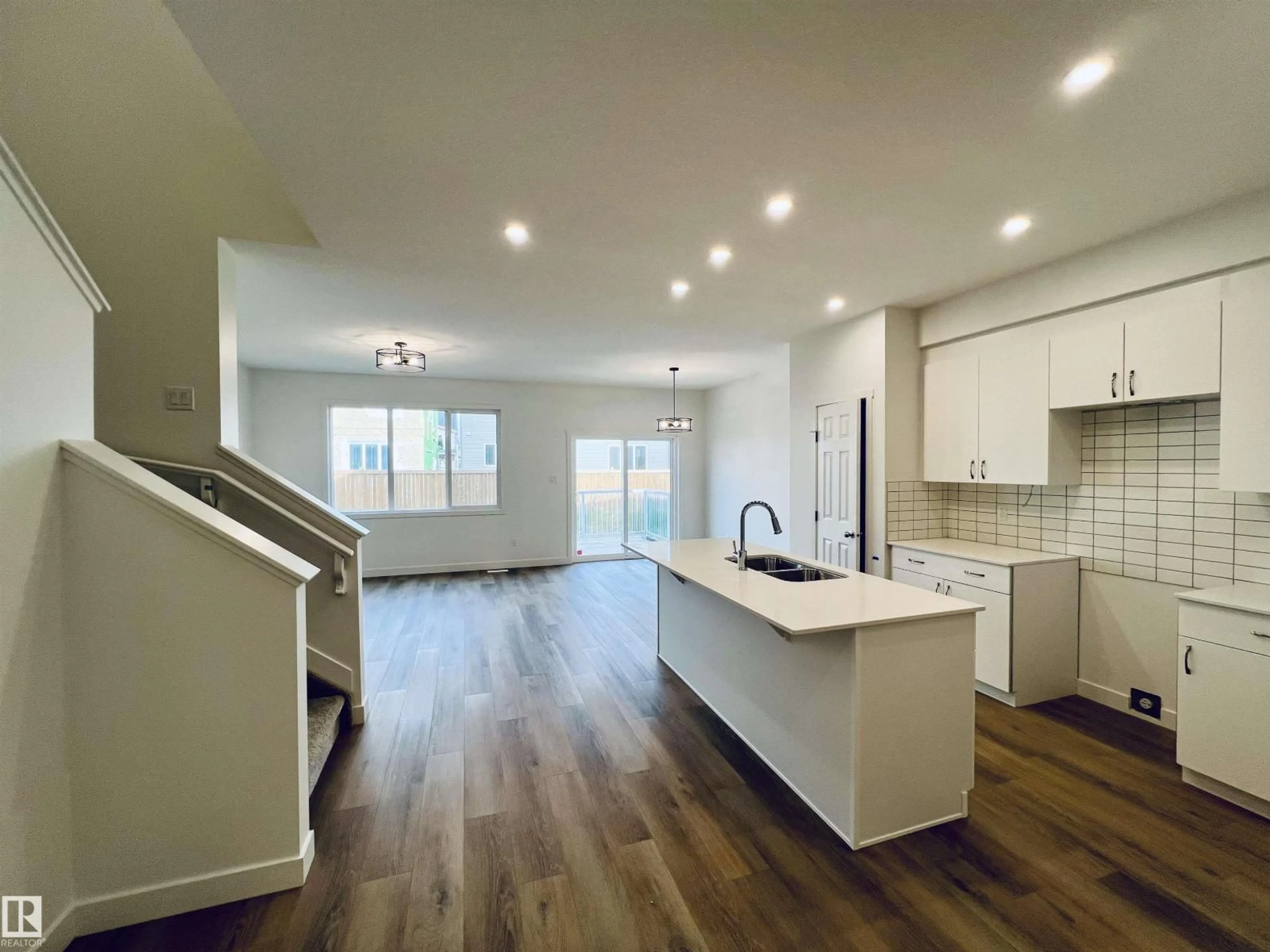 Open concept kitchen, unknown for NW - 2017 209A ST, Edmonton Alberta T6M3C8