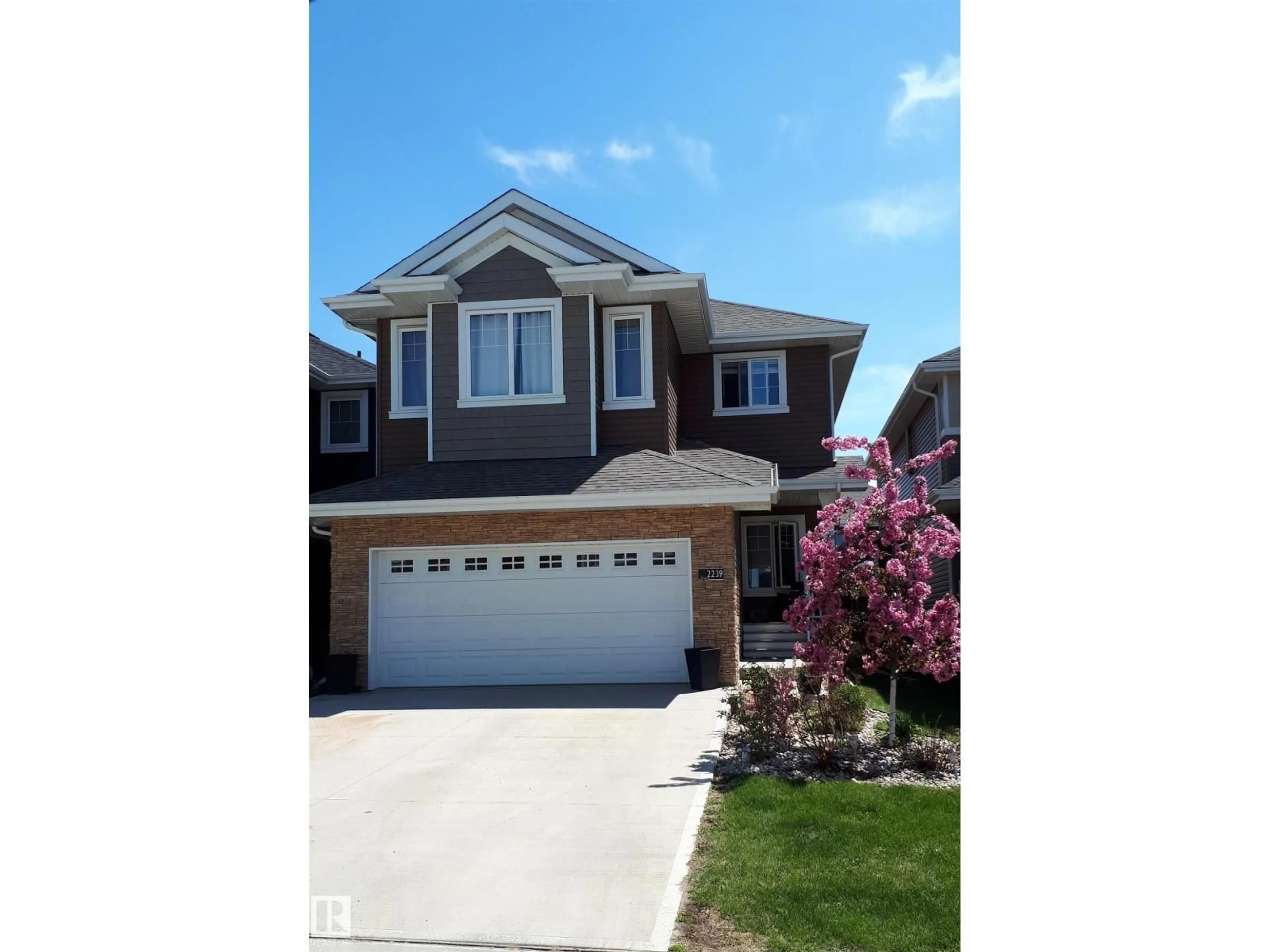 Home with vinyl exterior material, street for 2239 BLUE JAY LANDING NW, Edmonton Alberta T5S0H8
