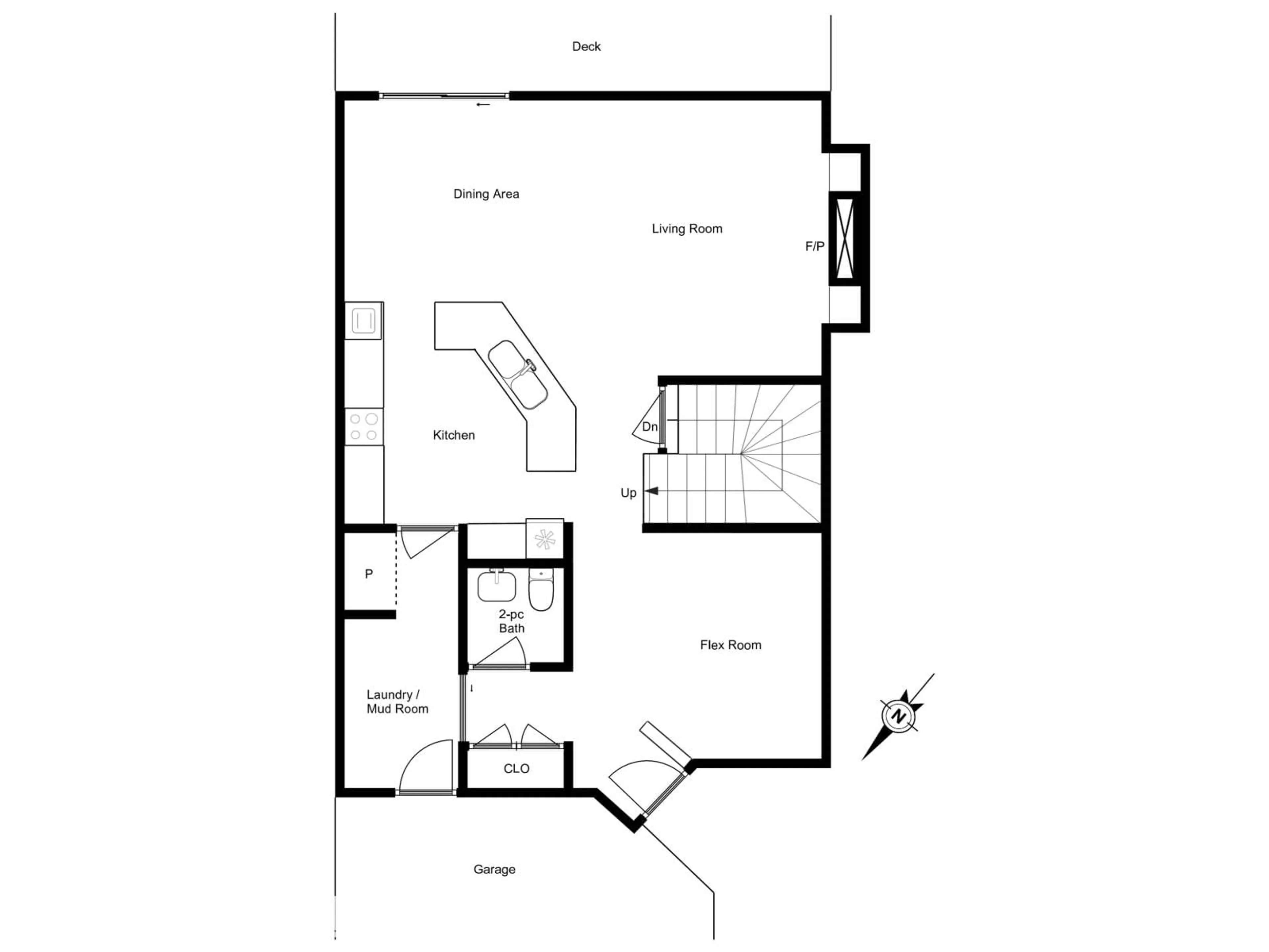 Floor plan for 2239 BLUE JAY LANDING NW, Edmonton Alberta T5S0H8