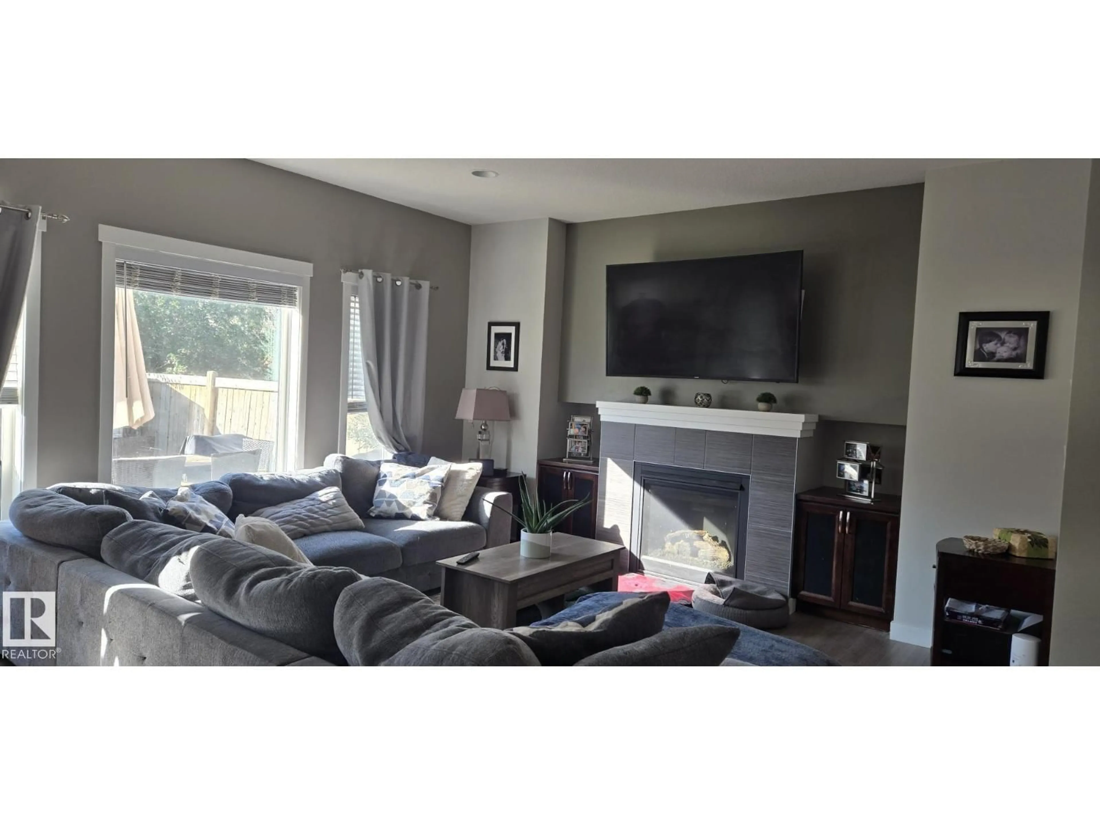 Living room with furniture, unknown for 2239 BLUE JAY LANDING NW, Edmonton Alberta T5S0H8
