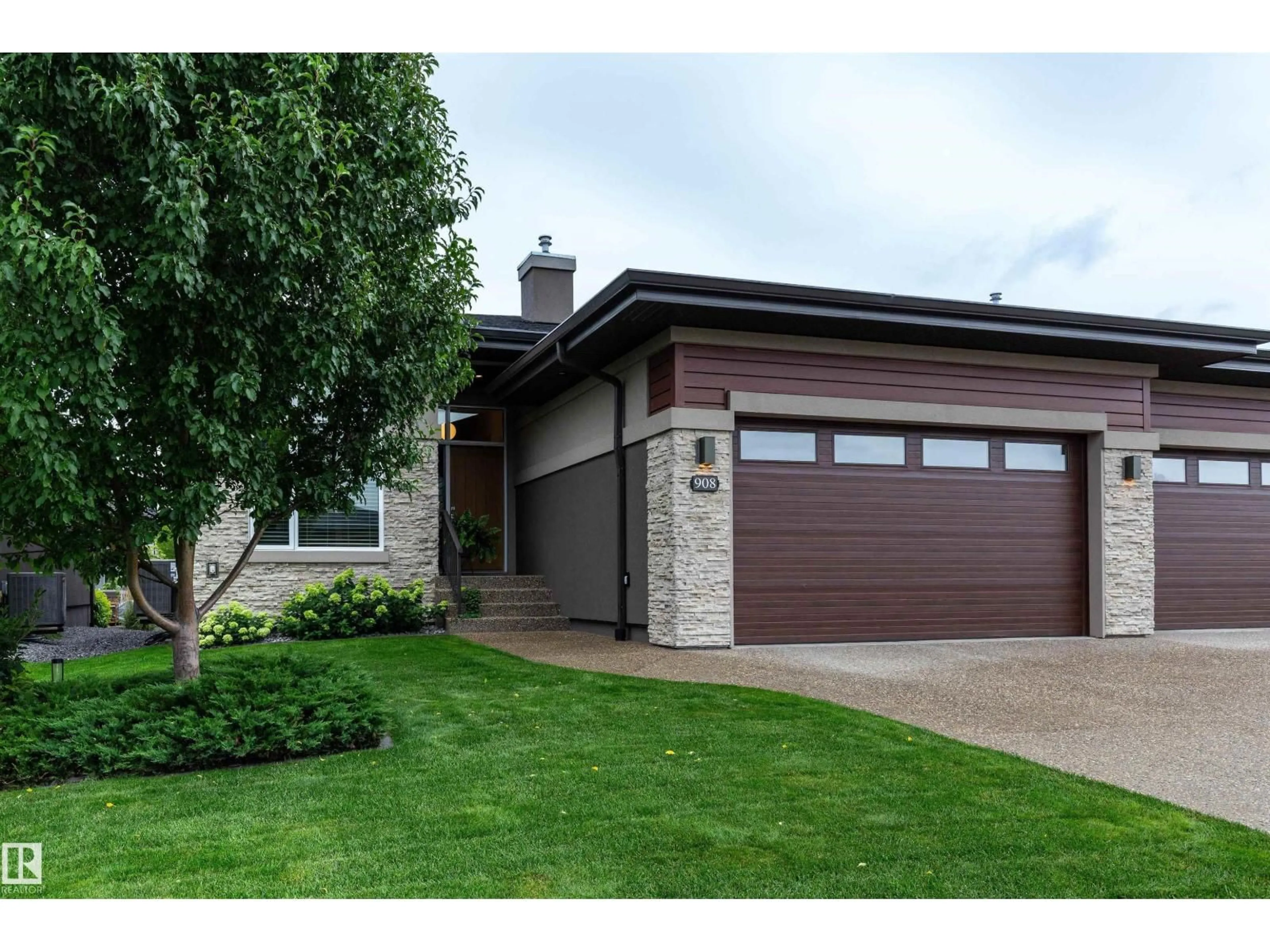 Home with brick exterior material, street for 908 WOOD PL, Edmonton Alberta T6W3G8