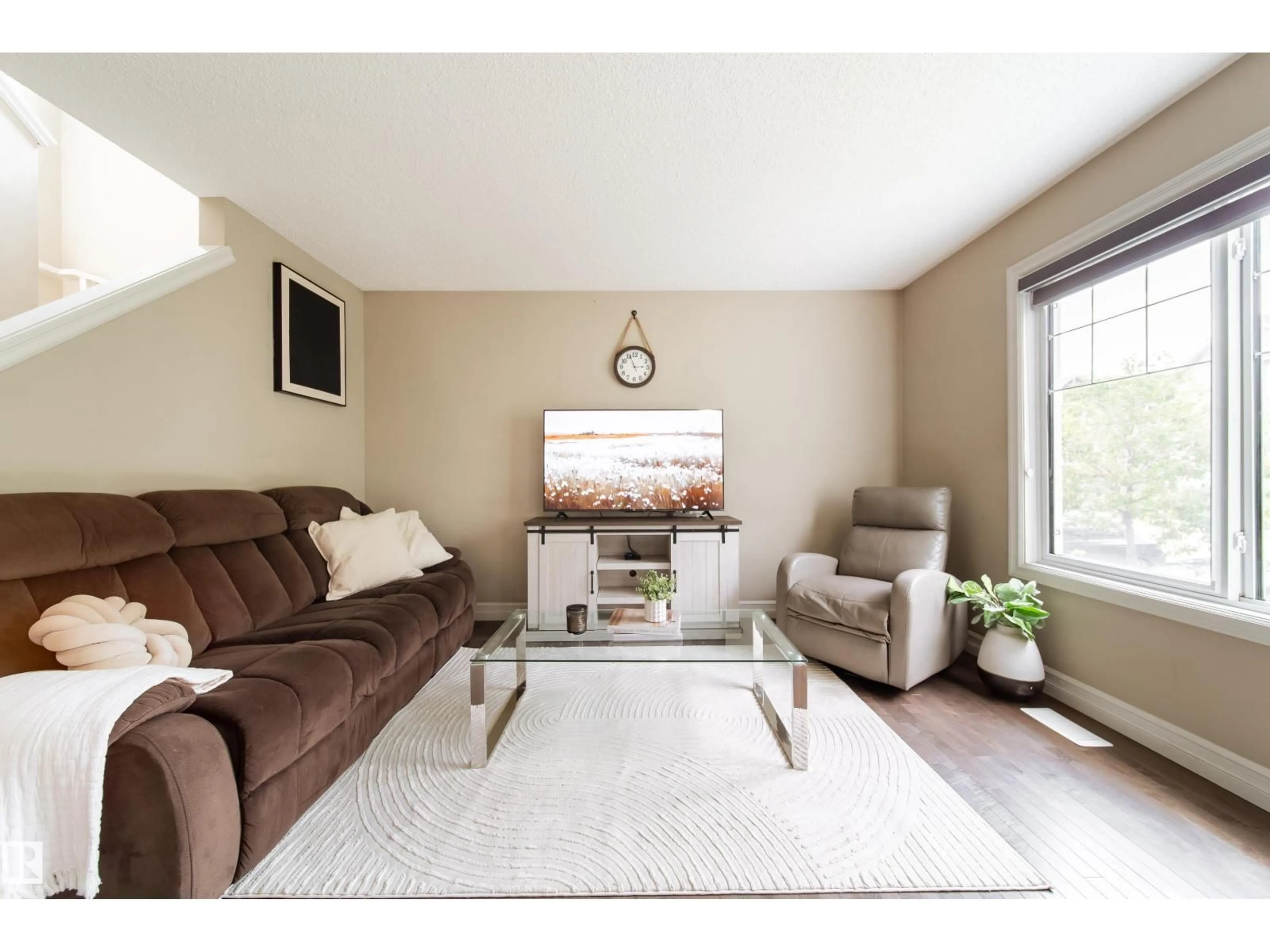 Living room with furniture, unknown for 32 - 655 TAMARACK RD, Edmonton Alberta T6T0N4