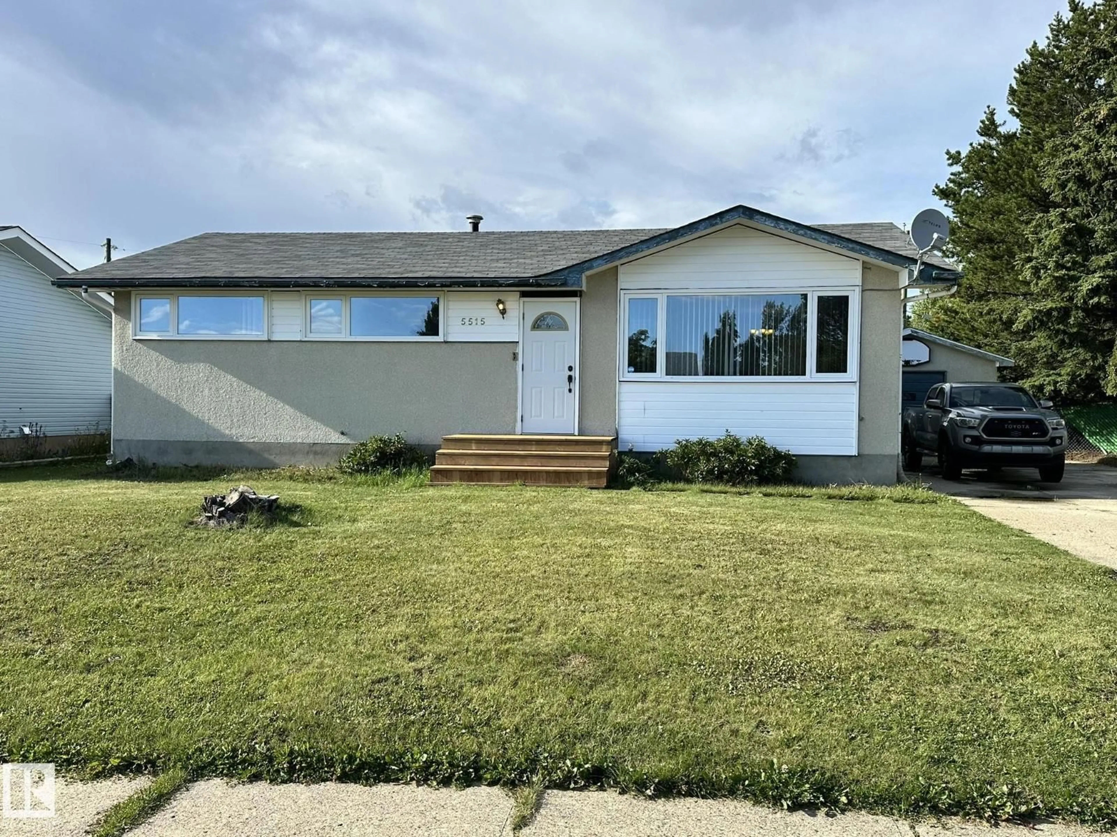Home with vinyl exterior material, street for 5515 WILLOCK CR, Swan Hills Alberta T0G2C0