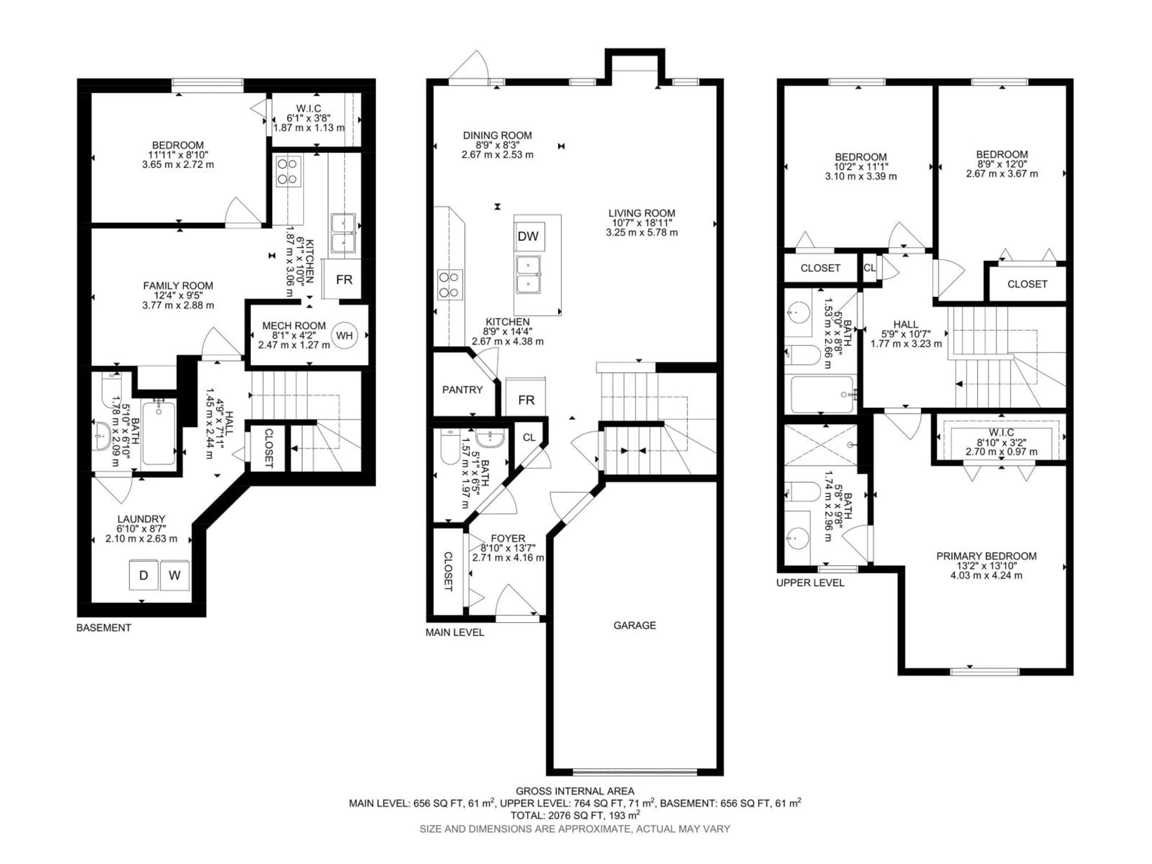 Floor plan for 3108 16 AV, Edmonton Alberta T6T0T8