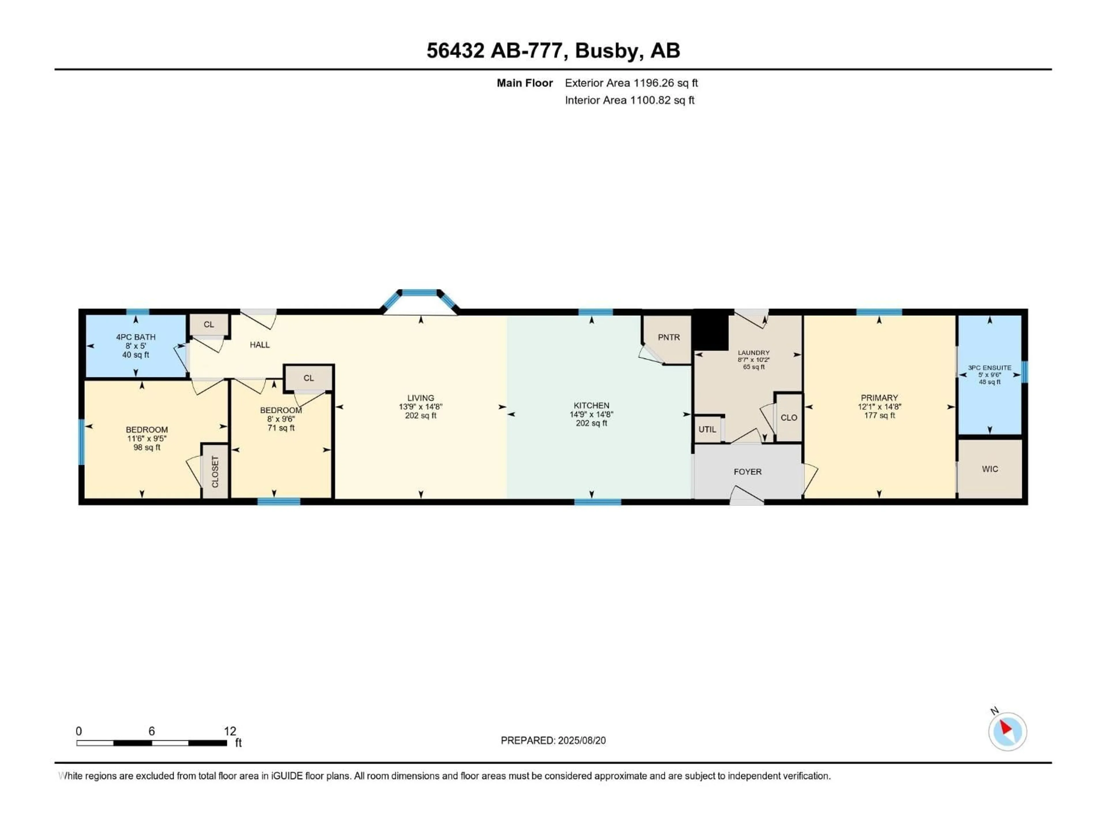 Floor plan for 56432 HWY 777, Rural Barrhead County Alberta T7N0L6