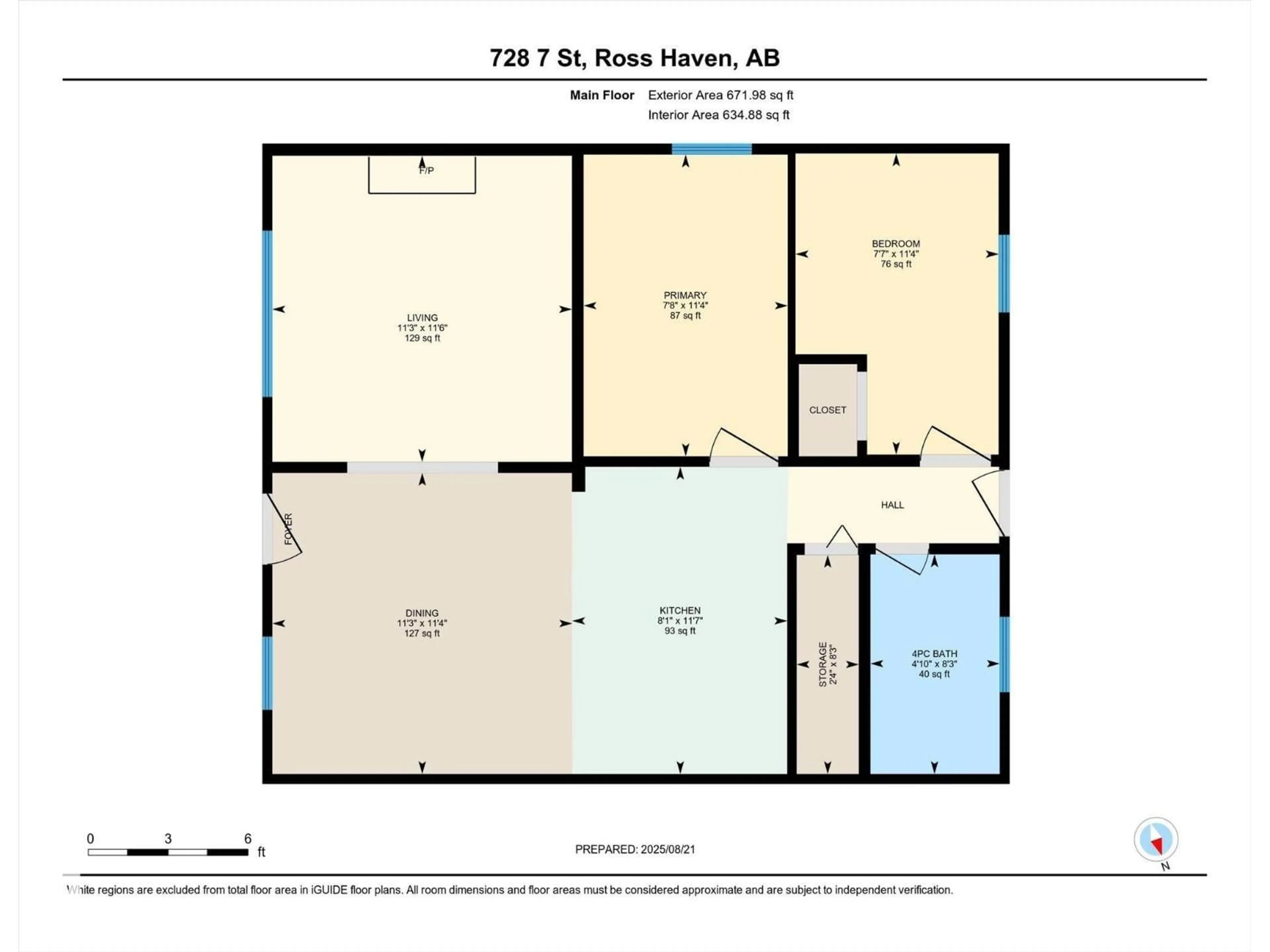 Floor plan for 728 7 STREET, Rural Lac Ste. Anne County Alberta T0E1A0