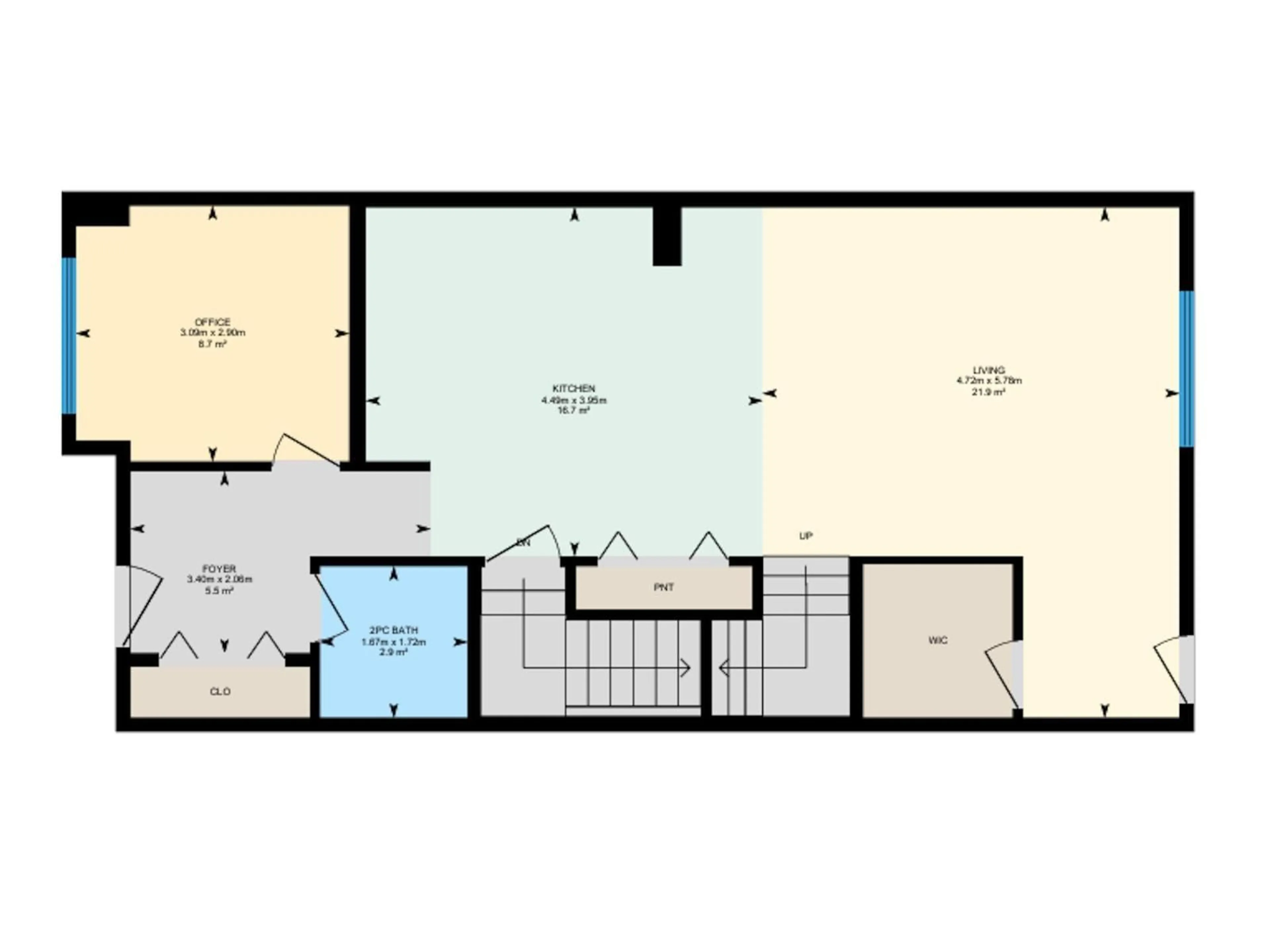 Floor plan for 9336 221 ST, Edmonton Alberta T5T6C9