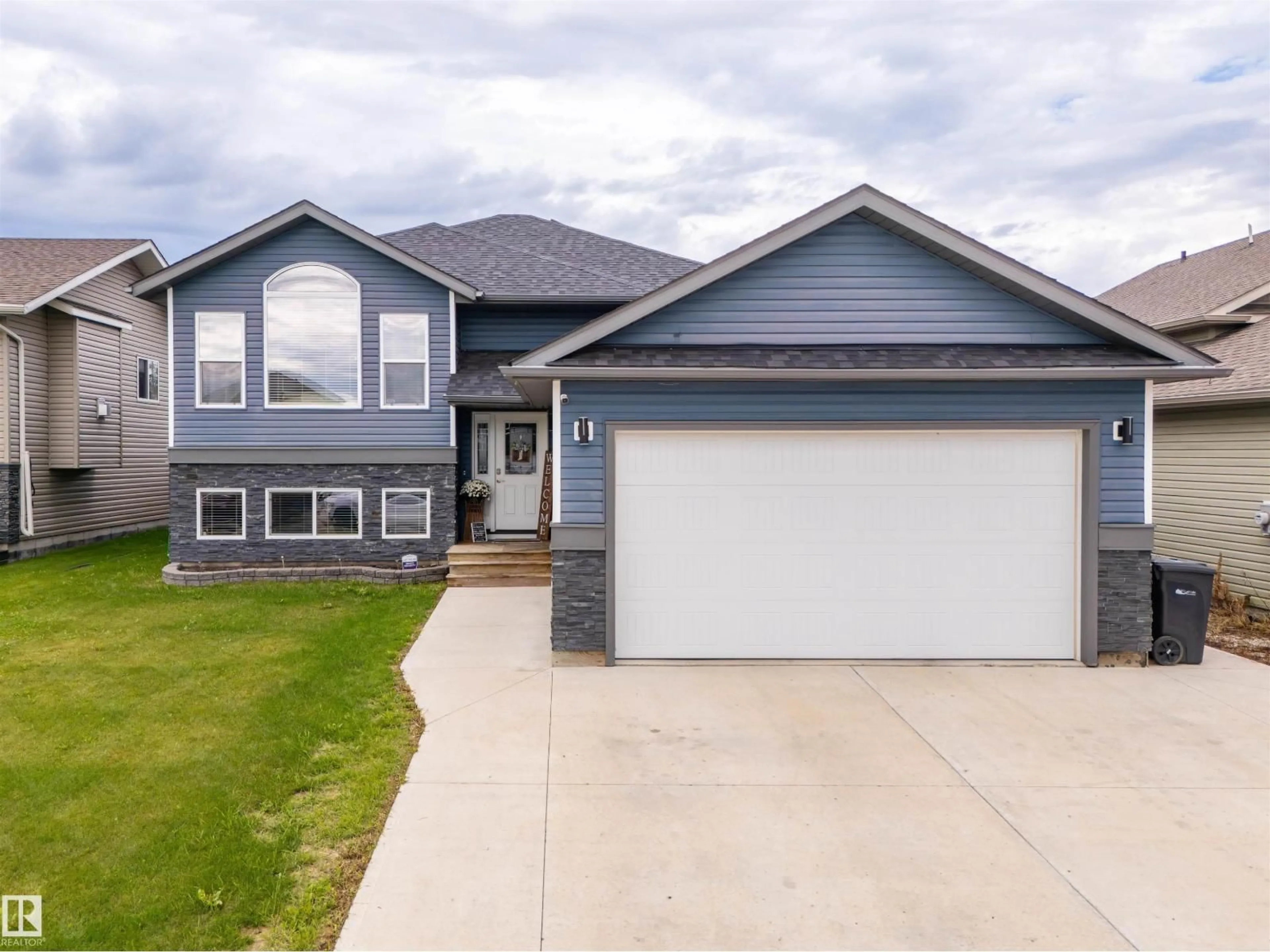 Home with vinyl exterior material, street for 4924 58 AV, Cold Lake Alberta T9M0E7