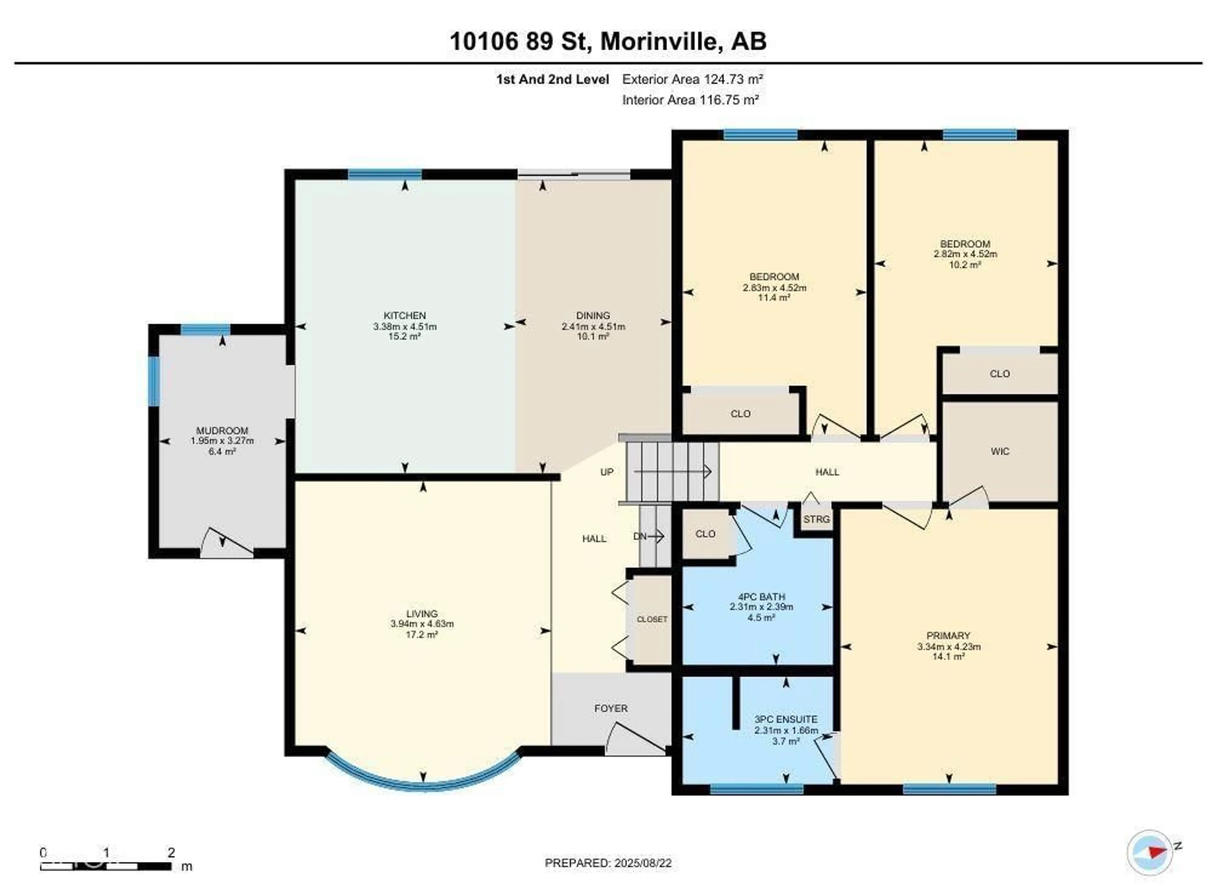 Floor plan for 10106 89 ST, Morinville Alberta T8R1B5