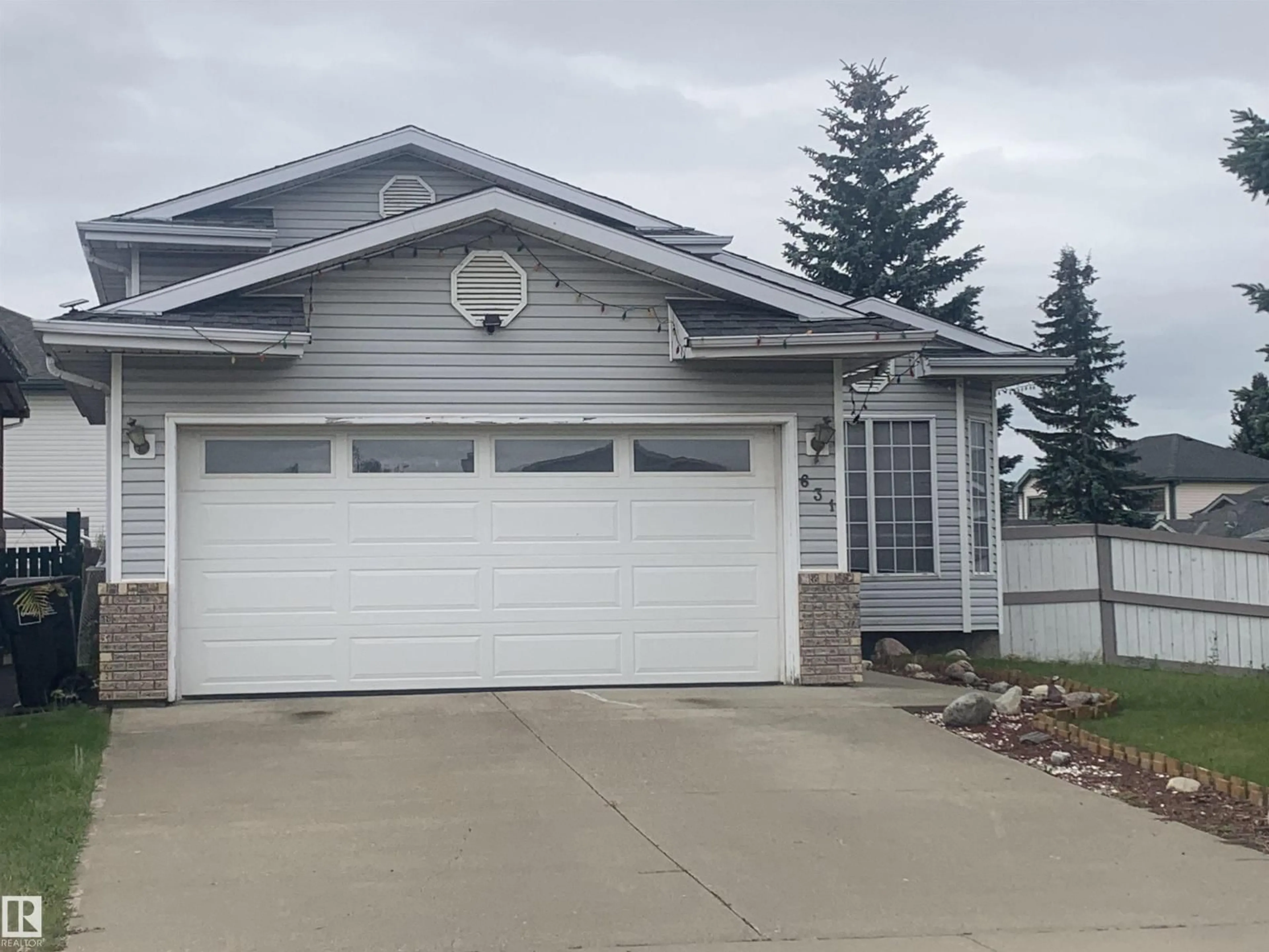 Home with vinyl exterior material, street for NW - 631 JENNER COVE CV, Edmonton Alberta T6L6S1
