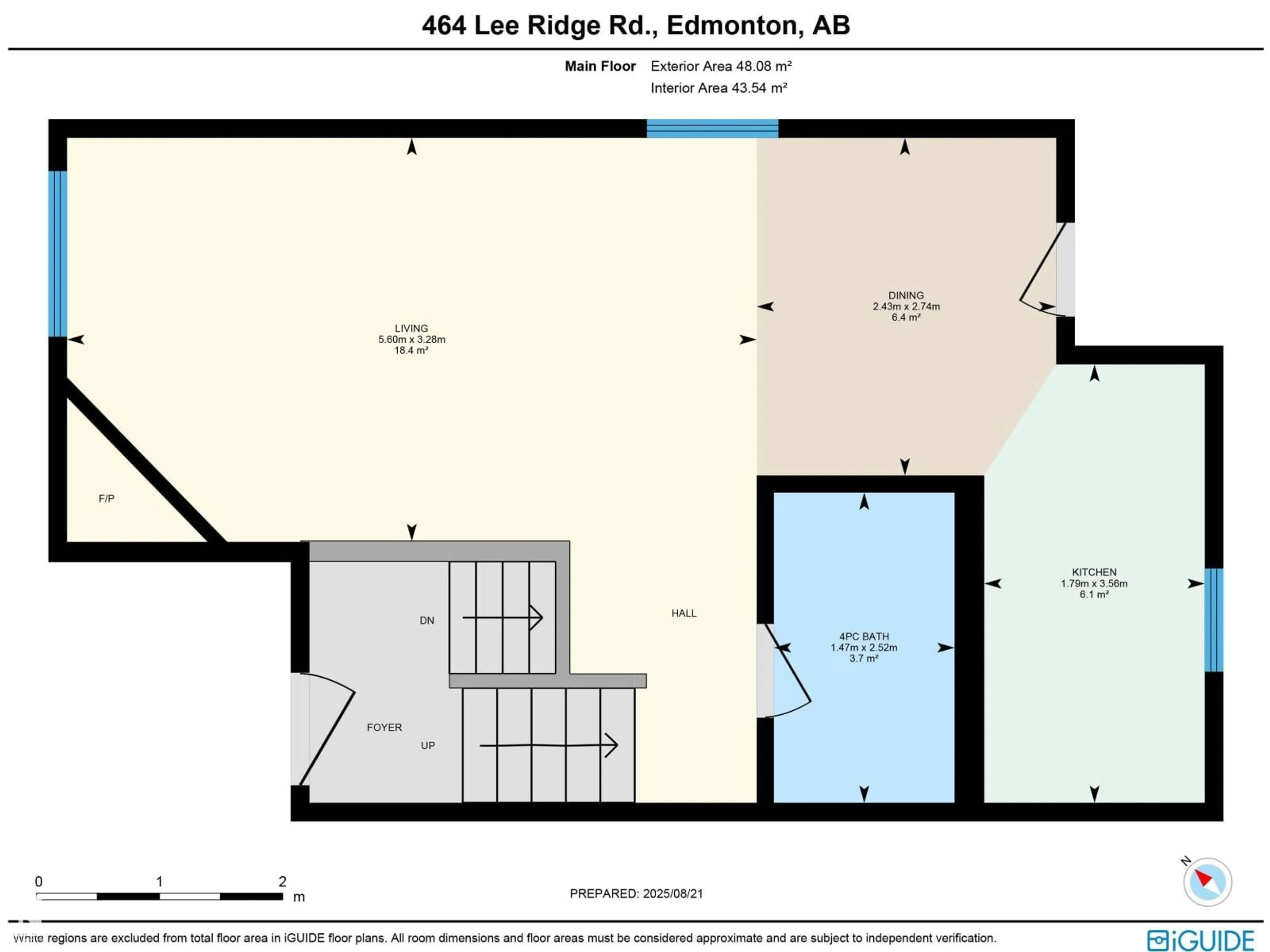 Floor plan for 464 LEE RIDGE RD, Edmonton Alberta T6K2K3