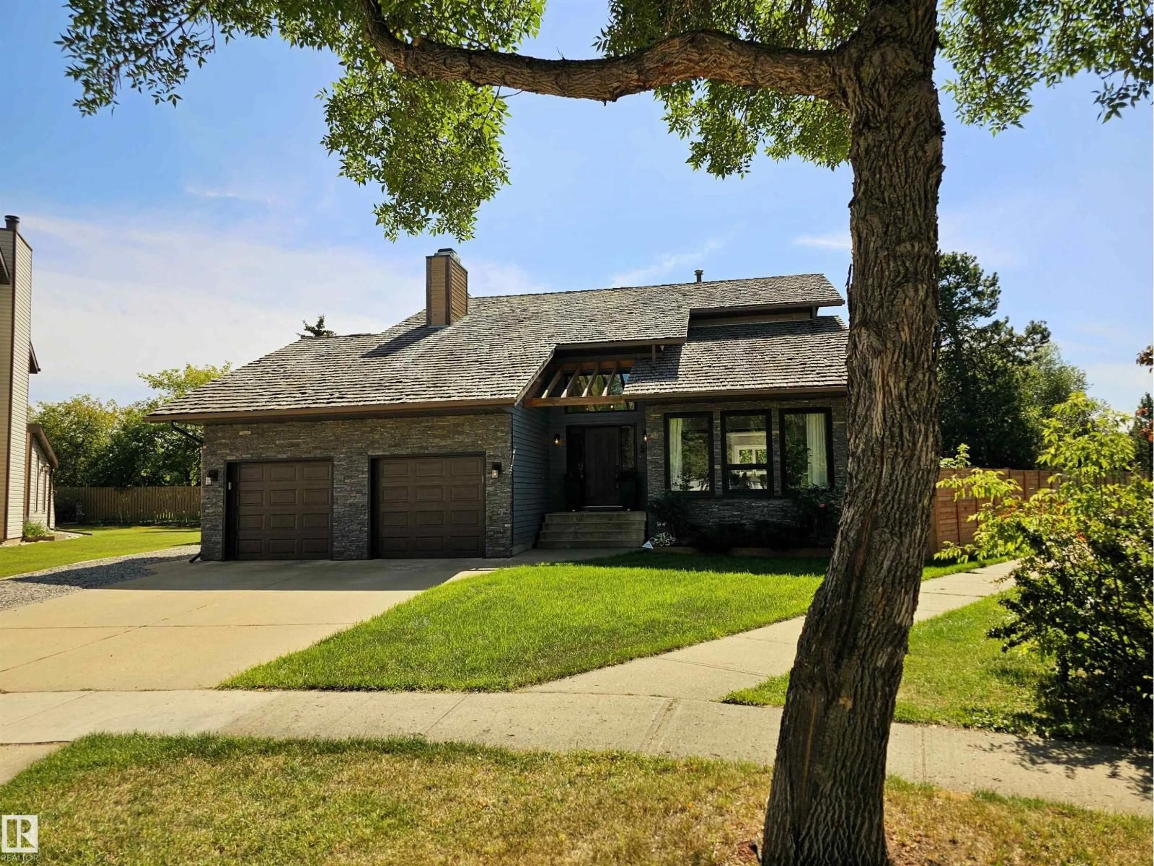 Home with brick exterior material, street for 50 PEMBROKE CR, St. Albert Alberta T8N4S3