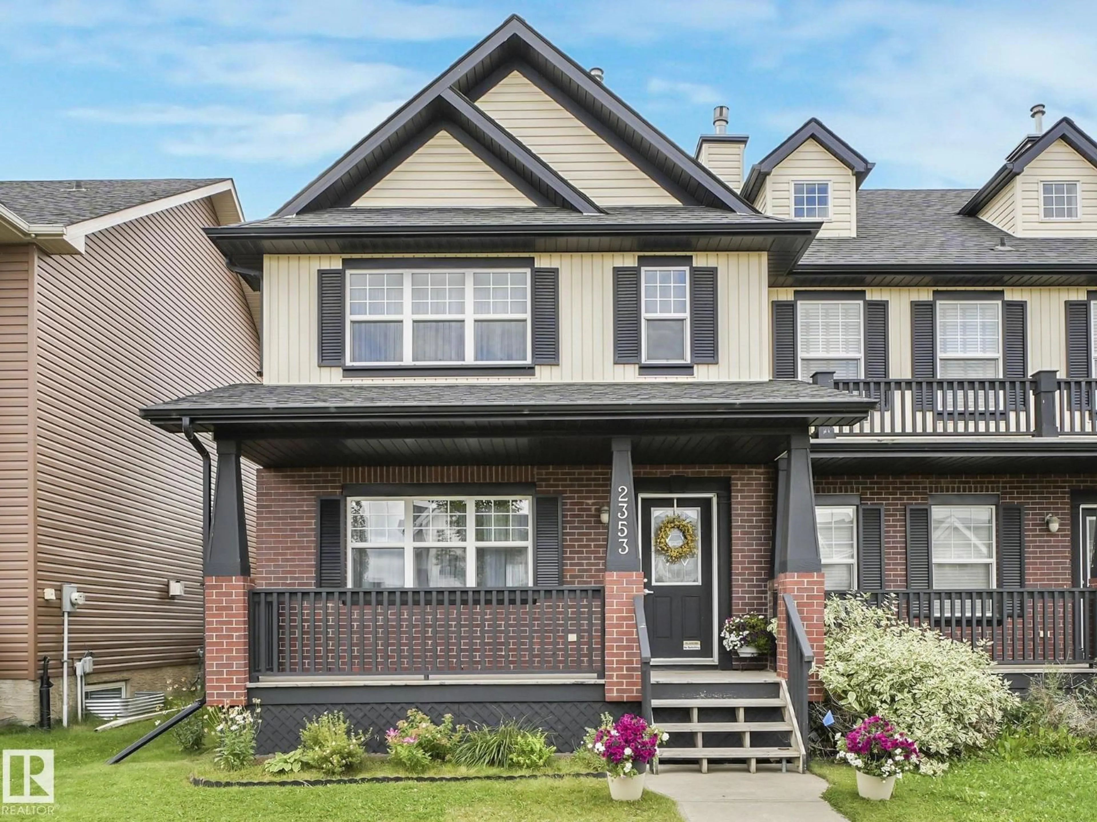 Home with brick exterior material, street for 2353 ASPEN TR, Sherwood Park Alberta T8H0G3