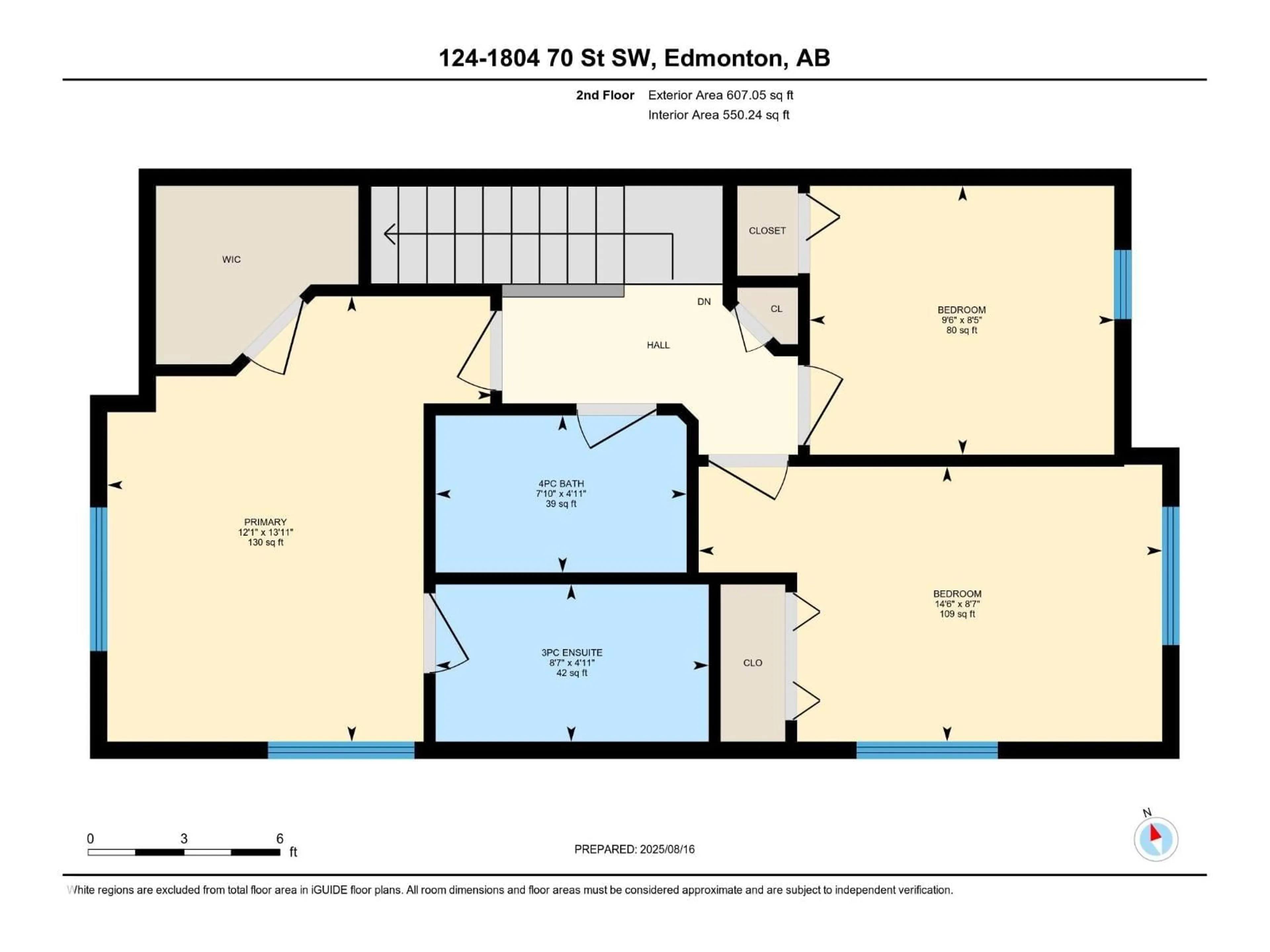 Floor plan for #124 - 1804 70 ST, Edmonton Alberta T6X0H4