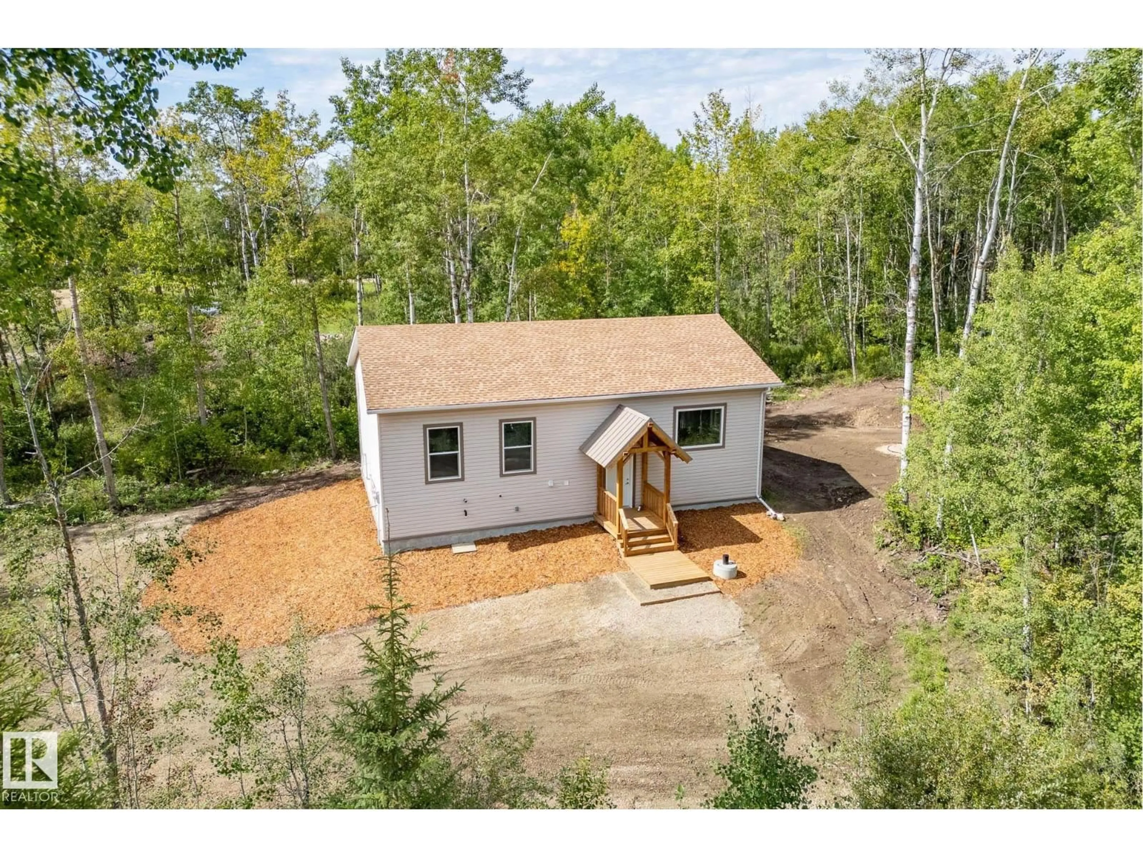 A pic from outside/outdoor area/front of a property/back of a property/a pic from drone, building for 4008 NAKAMUN DR, Rural Lac Ste. Anne County Alberta T0E1V0