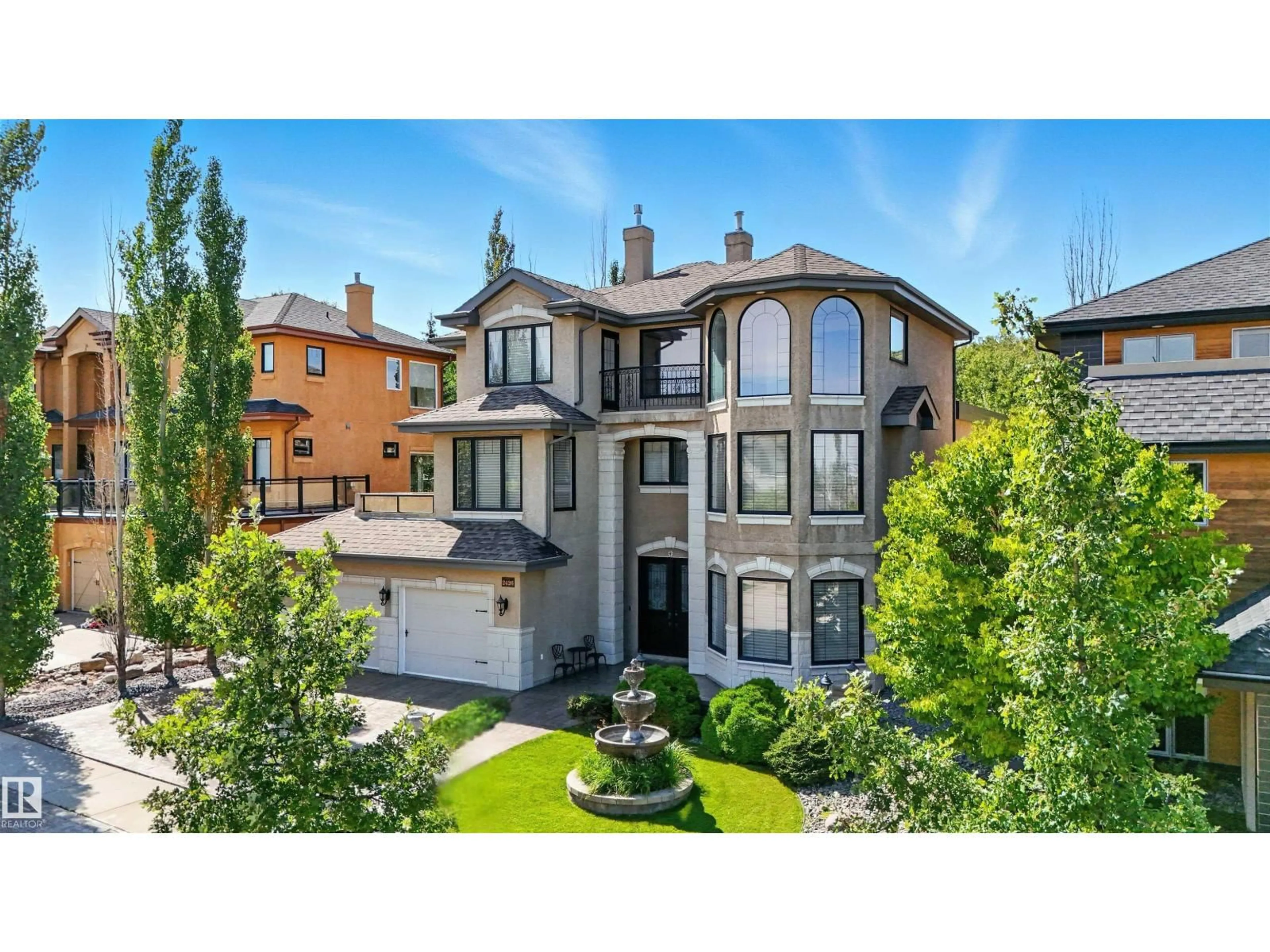 Home with brick exterior material, street for 2426 MARTELL CR, Edmonton Alberta T6R0C7
