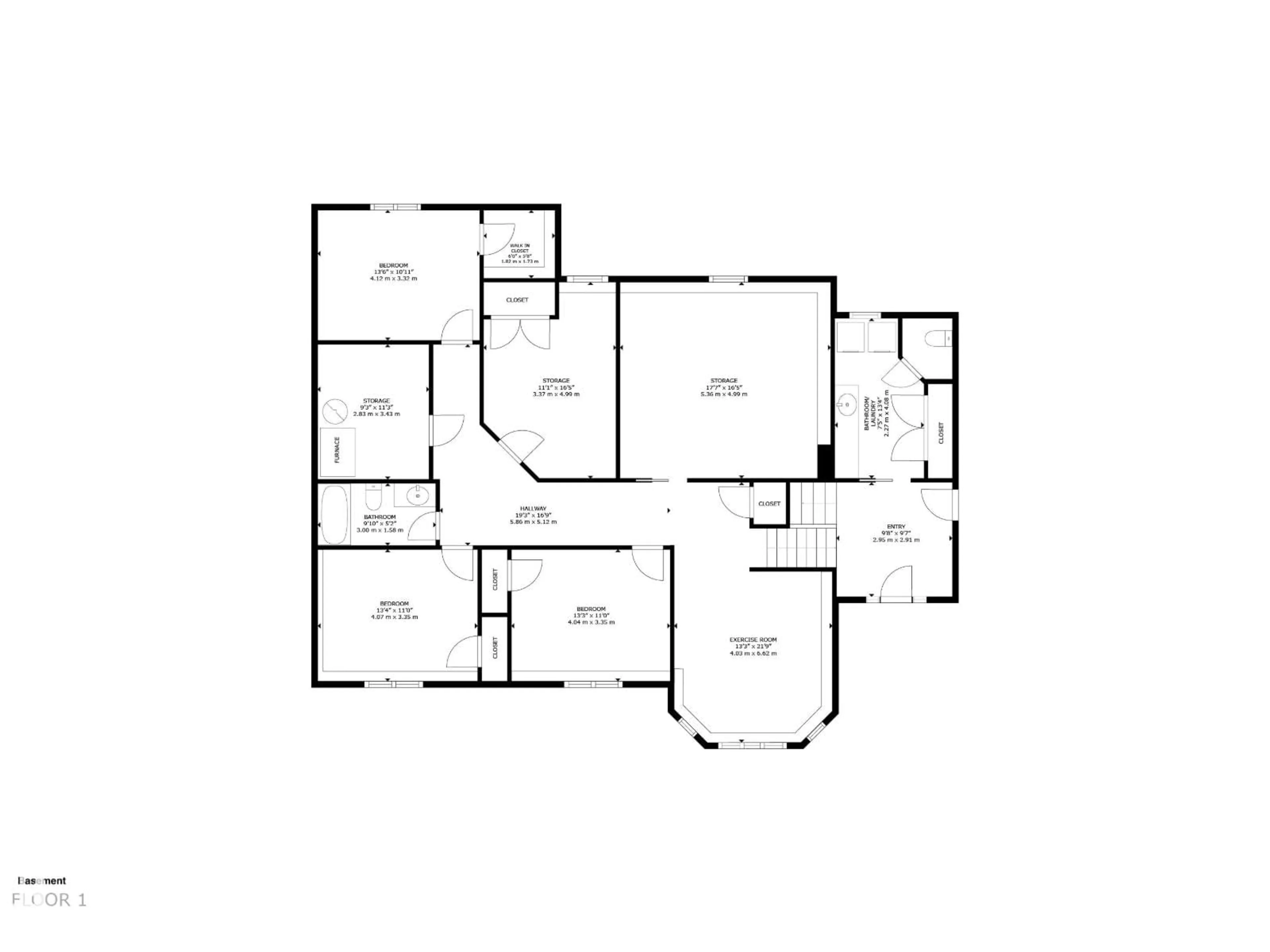 Floor plan for 482 - 8125 B TWP RD, Rural Brazeau County Alberta T7A2A1