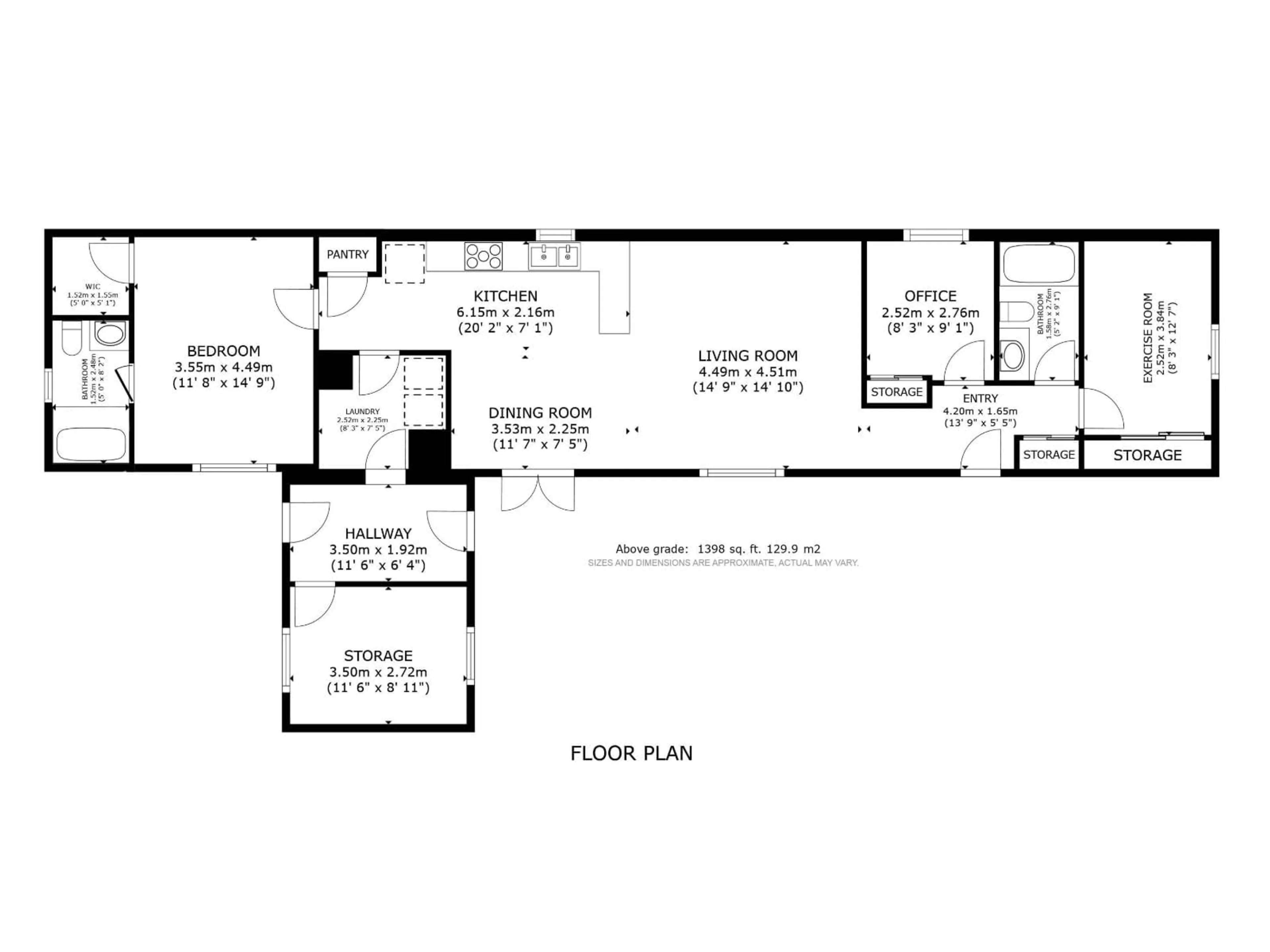 Floor plan for 3407 LAKEVIEW PT, Edmonton Alberta T5S2R8