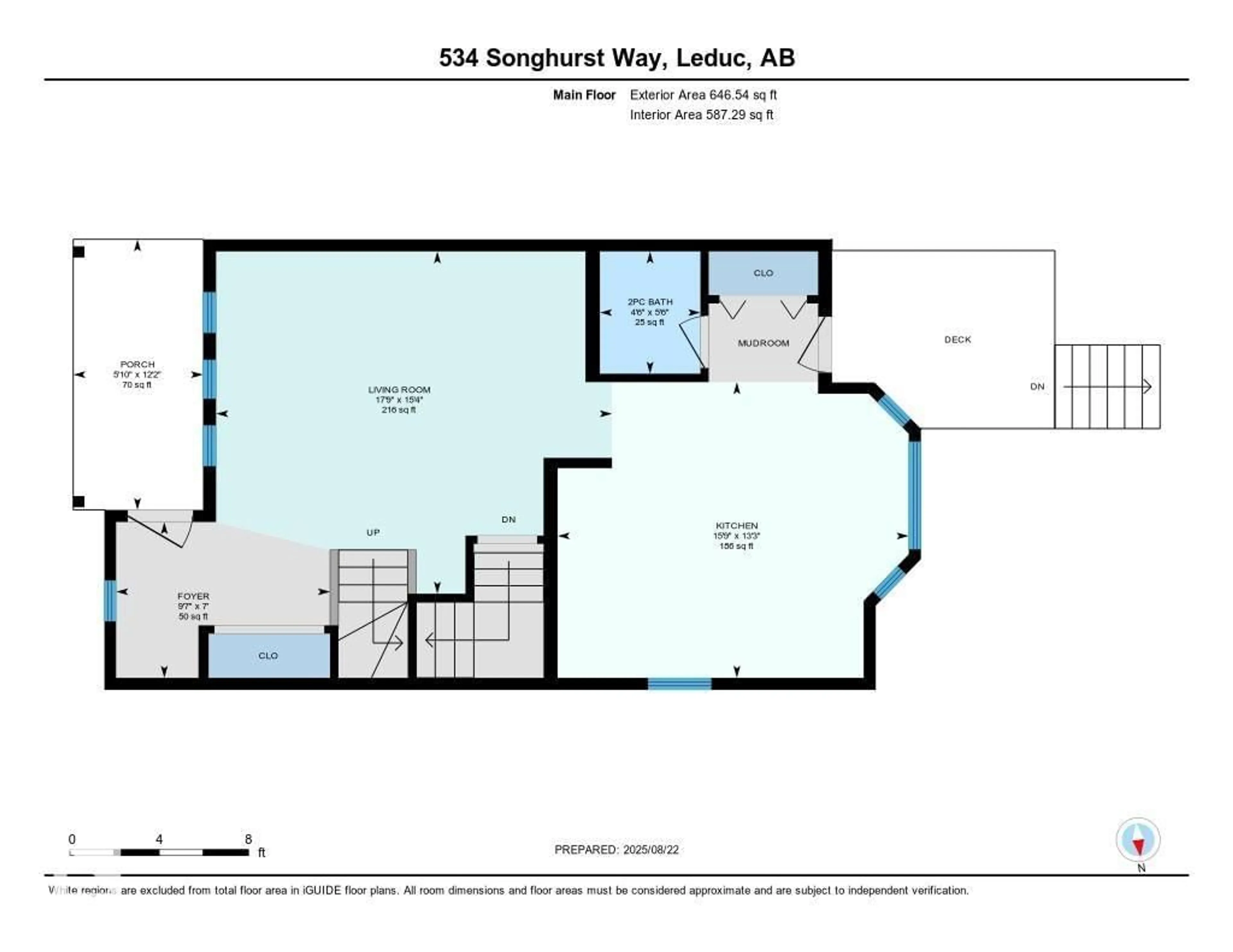 Floor plan for 534 SONGHURST WY, Leduc Alberta T9E0P8