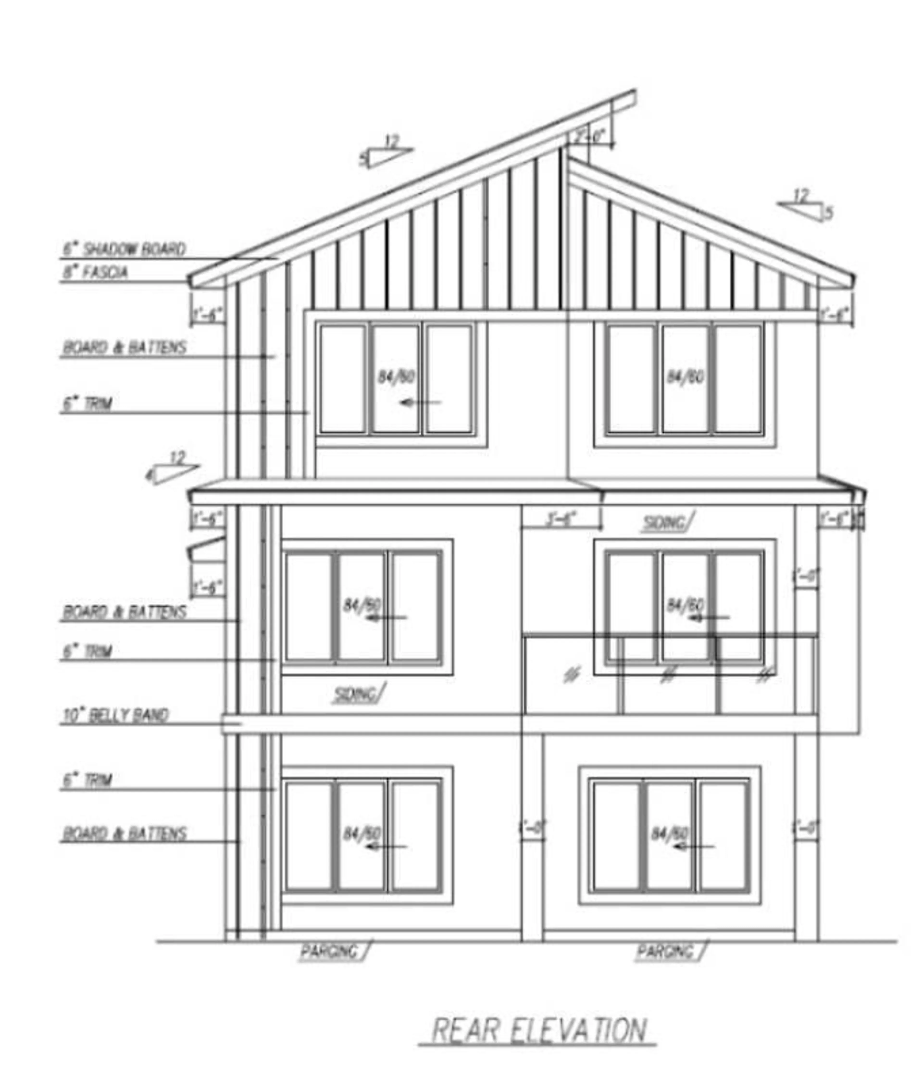 Floor plan for 9312 183 AV, Edmonton Alberta T5Z0V1