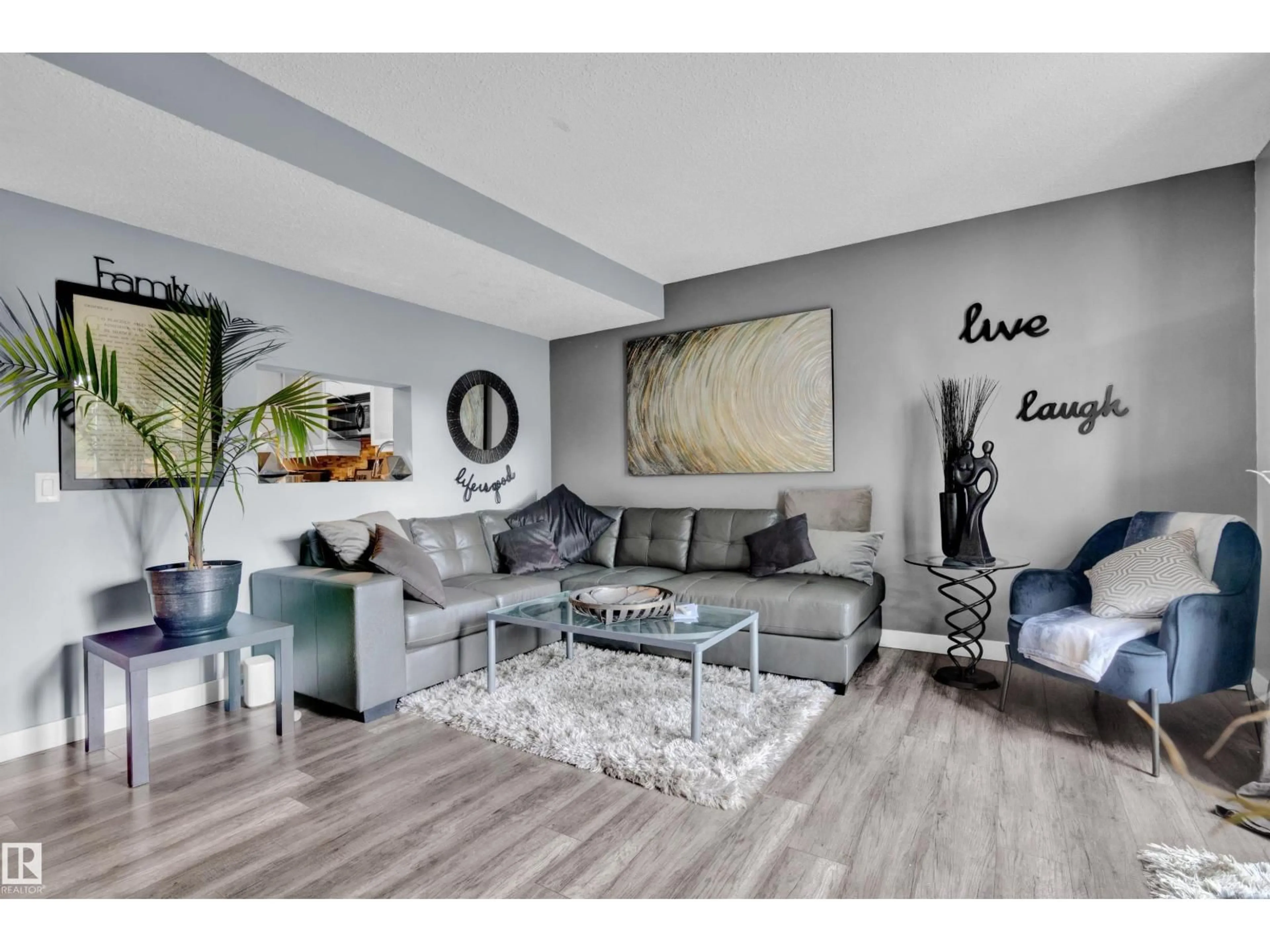 Living room with furniture, unknown for 3279 139 AV, Edmonton Alberta T5Y1T2