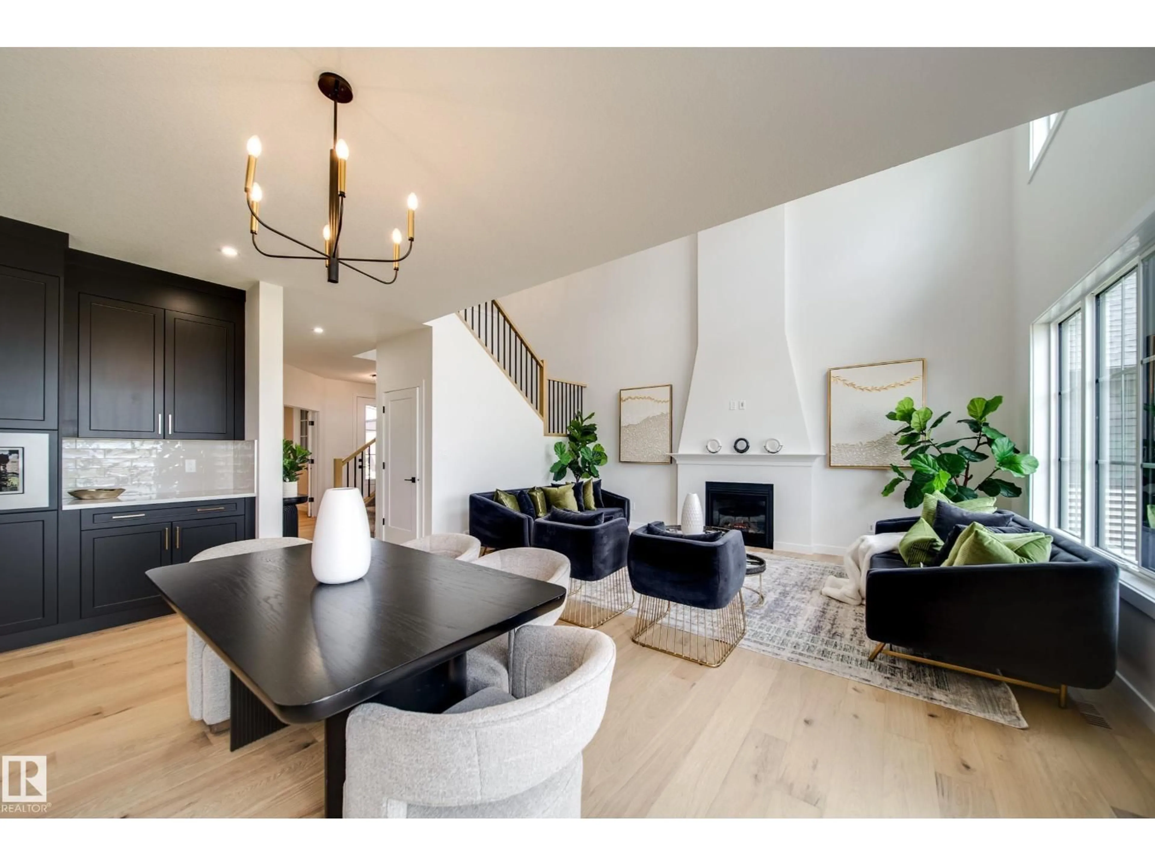 Living room with furniture, unknown for 30 CANNES CV, St. Albert Alberta T8T2C6