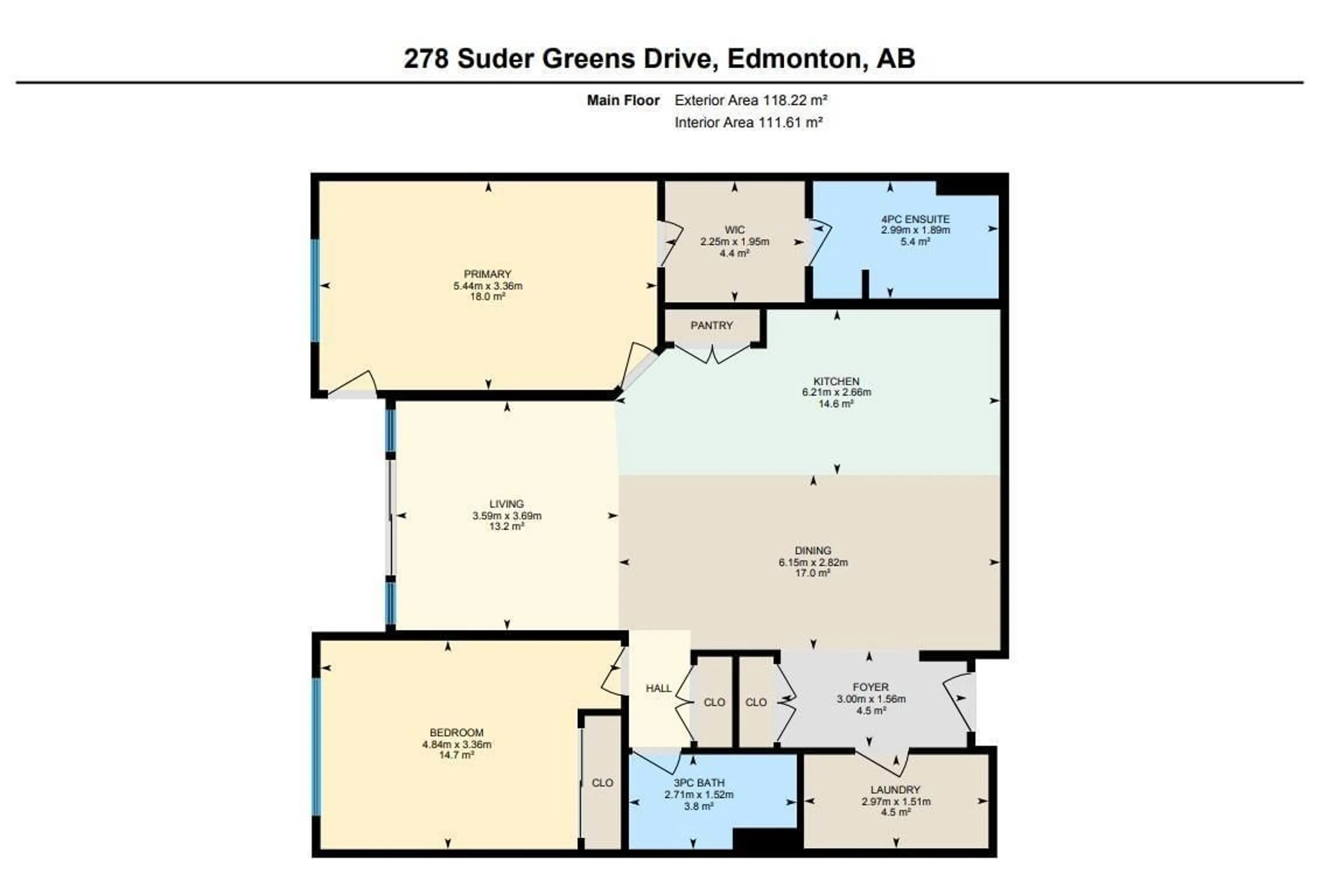Floor plan for 120 SUDER GREENS DR, Edmonton Alberta T5T6V6