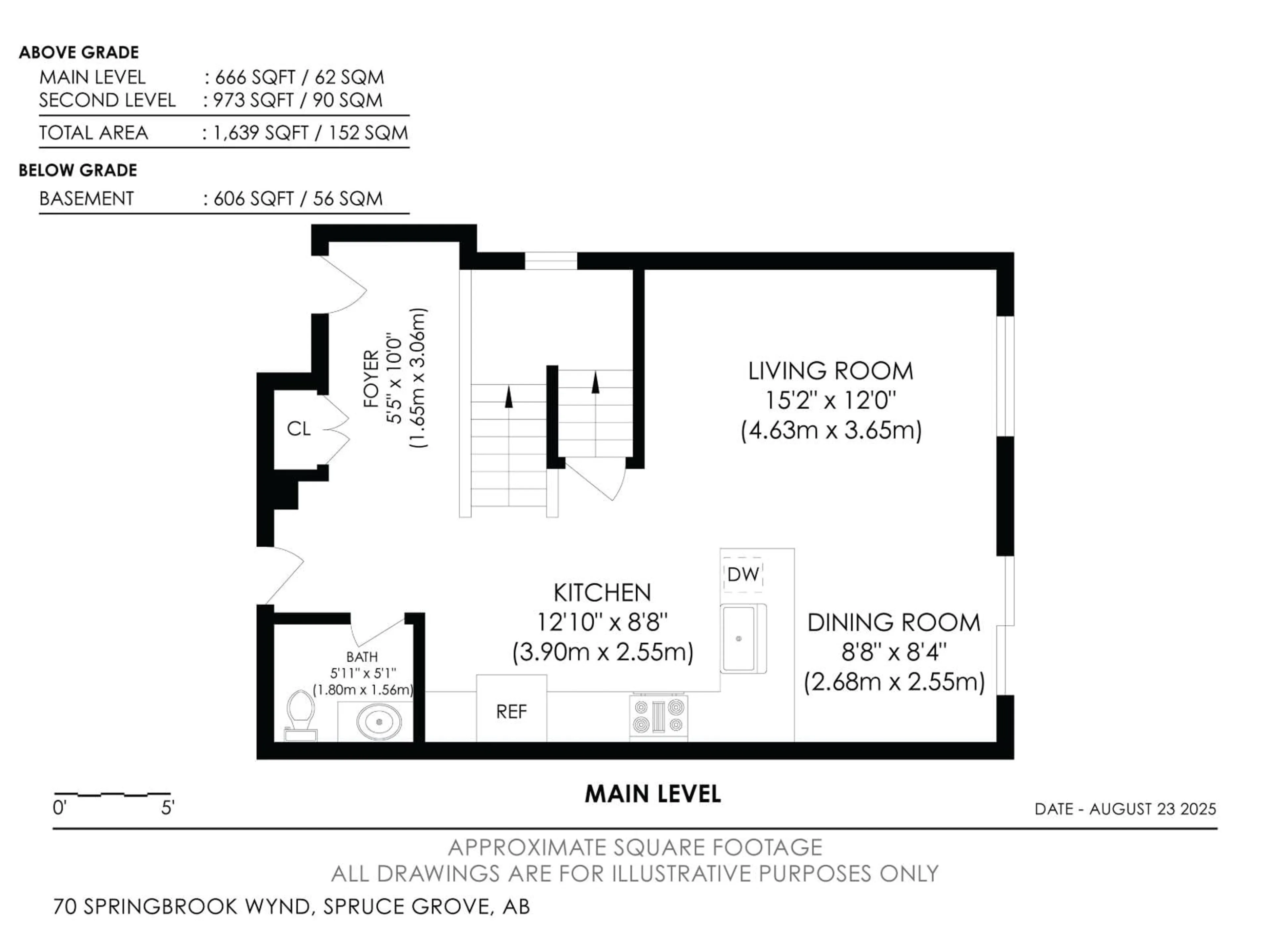 Floor plan for 70 SPRINGBROOK WD, Spruce Grove Alberta T7X0X9