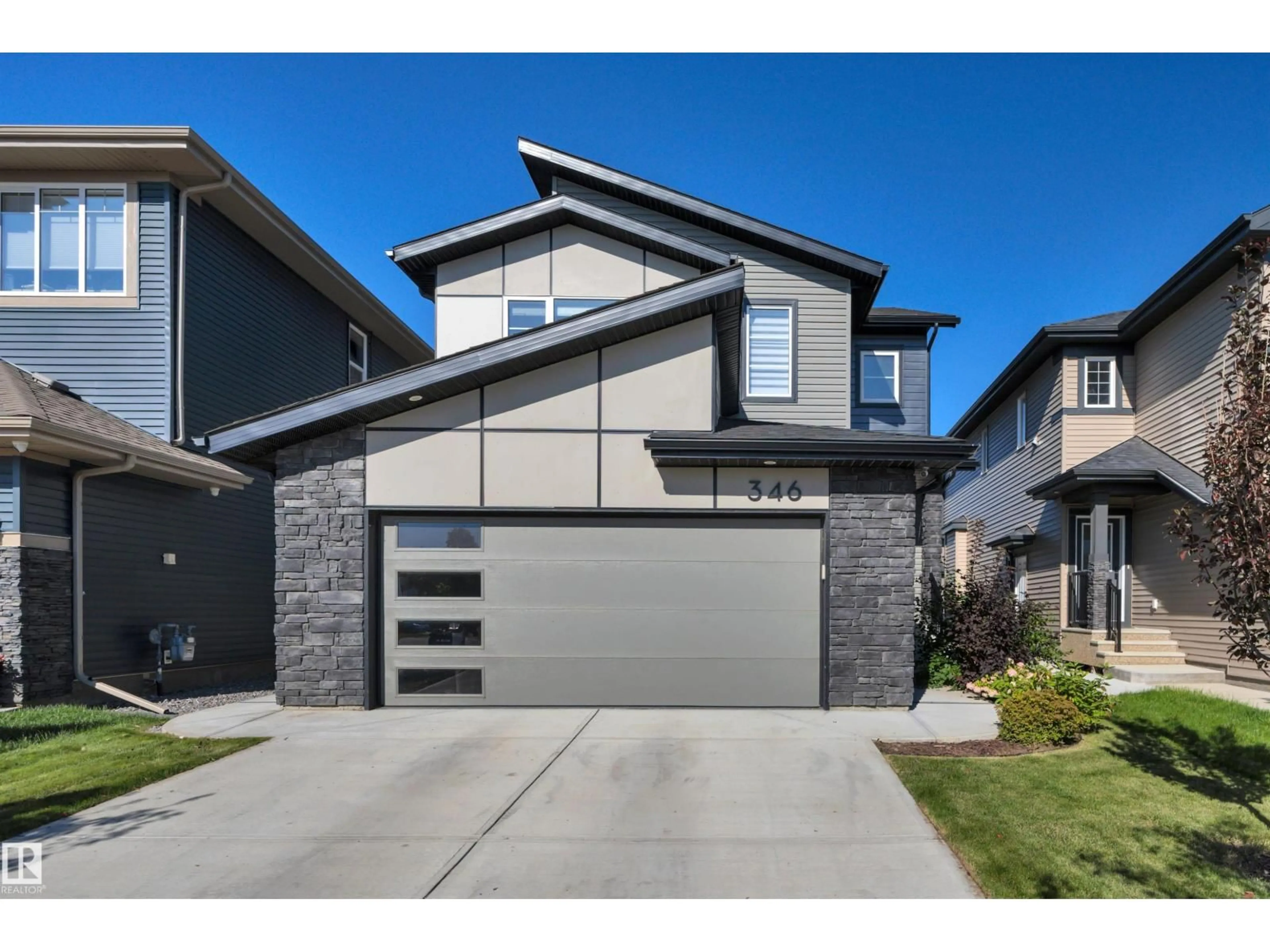 Home with brick exterior material, street for 346 BALSAM LI, Leduc Alberta T9E1L5