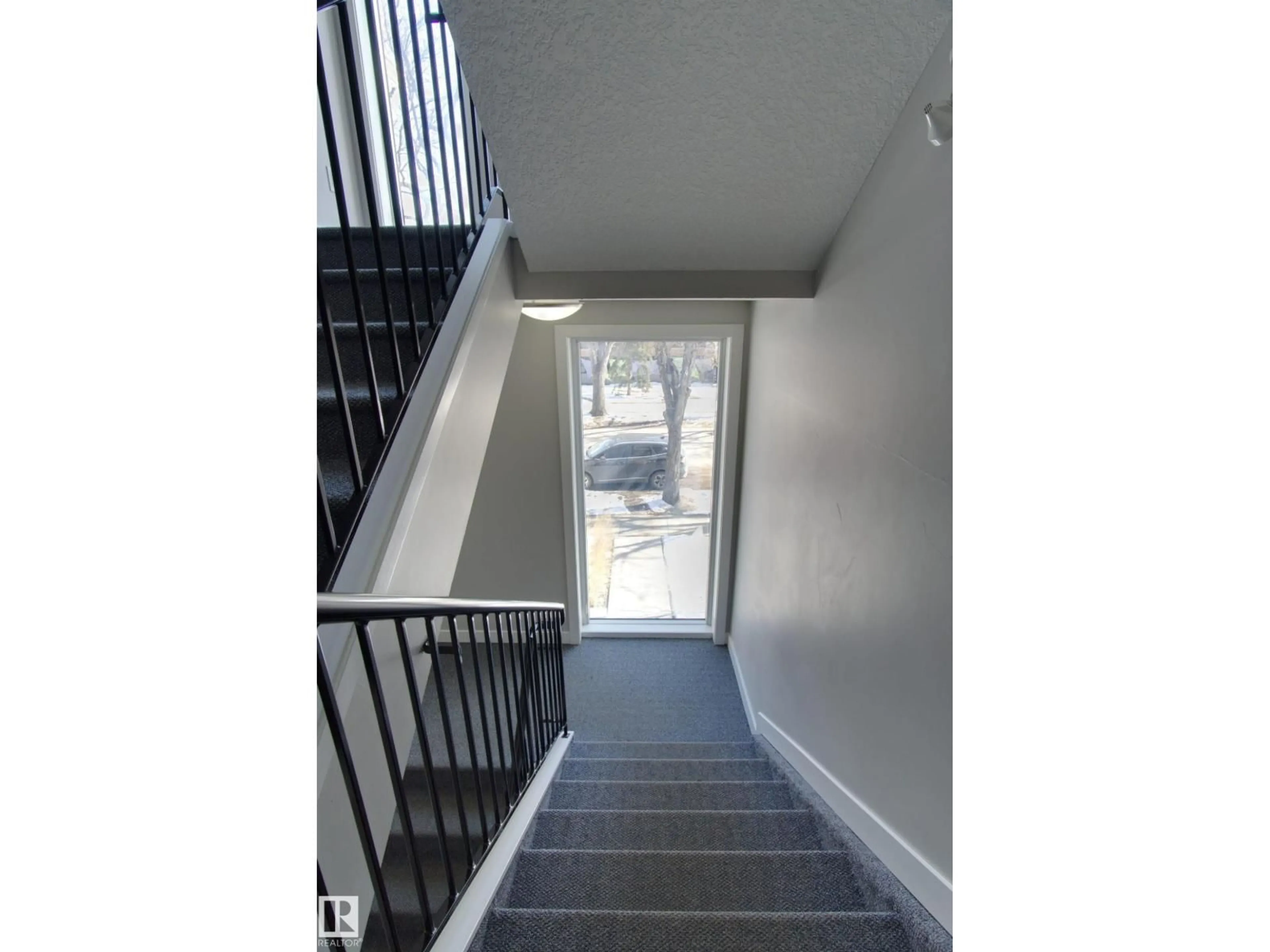 Stairs for #102 - 10736 116 ST, Edmonton Alberta T5H3M2